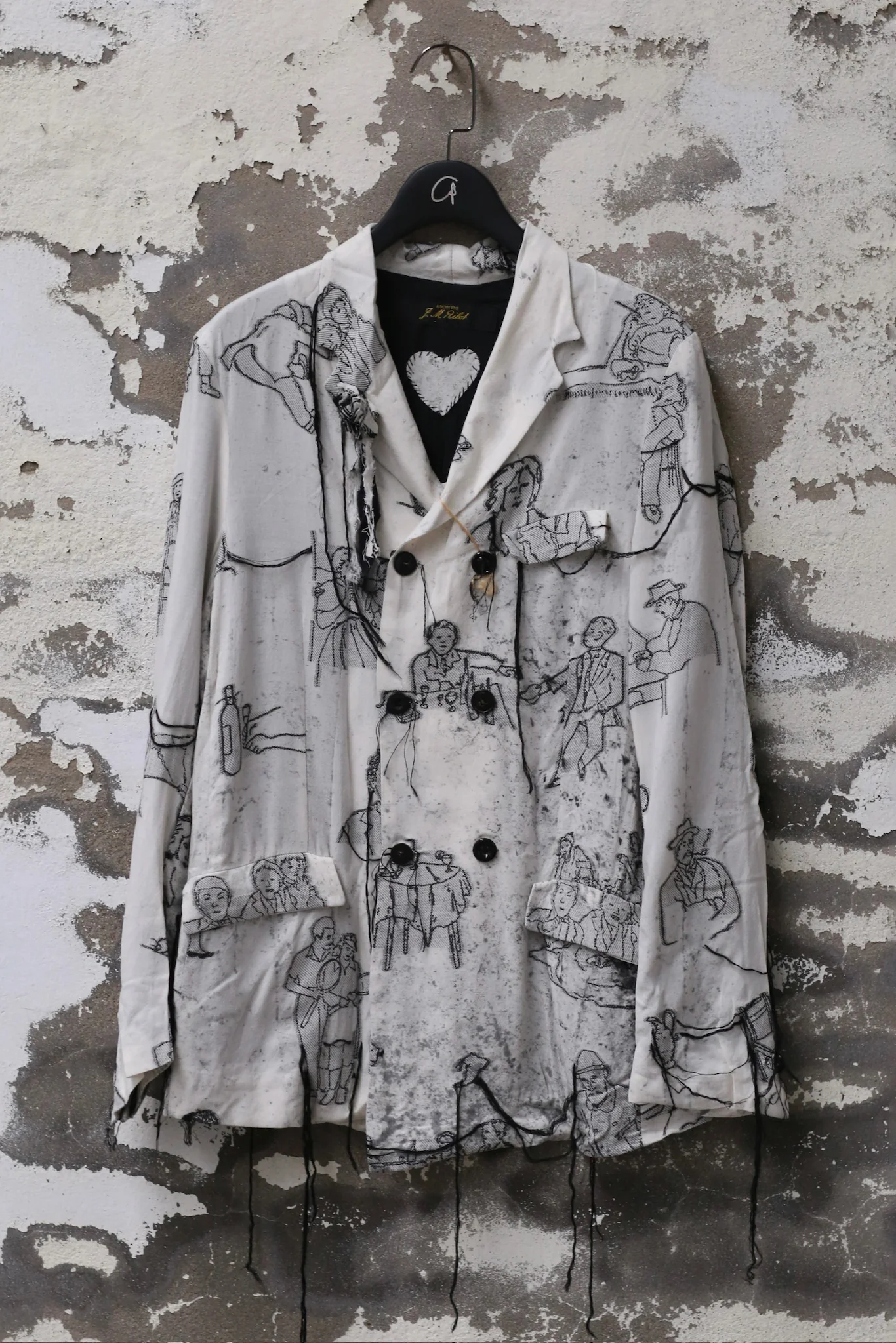 ARCHIVIO J.M.Ribot suit jacket AJM-G02/SG-BAI white