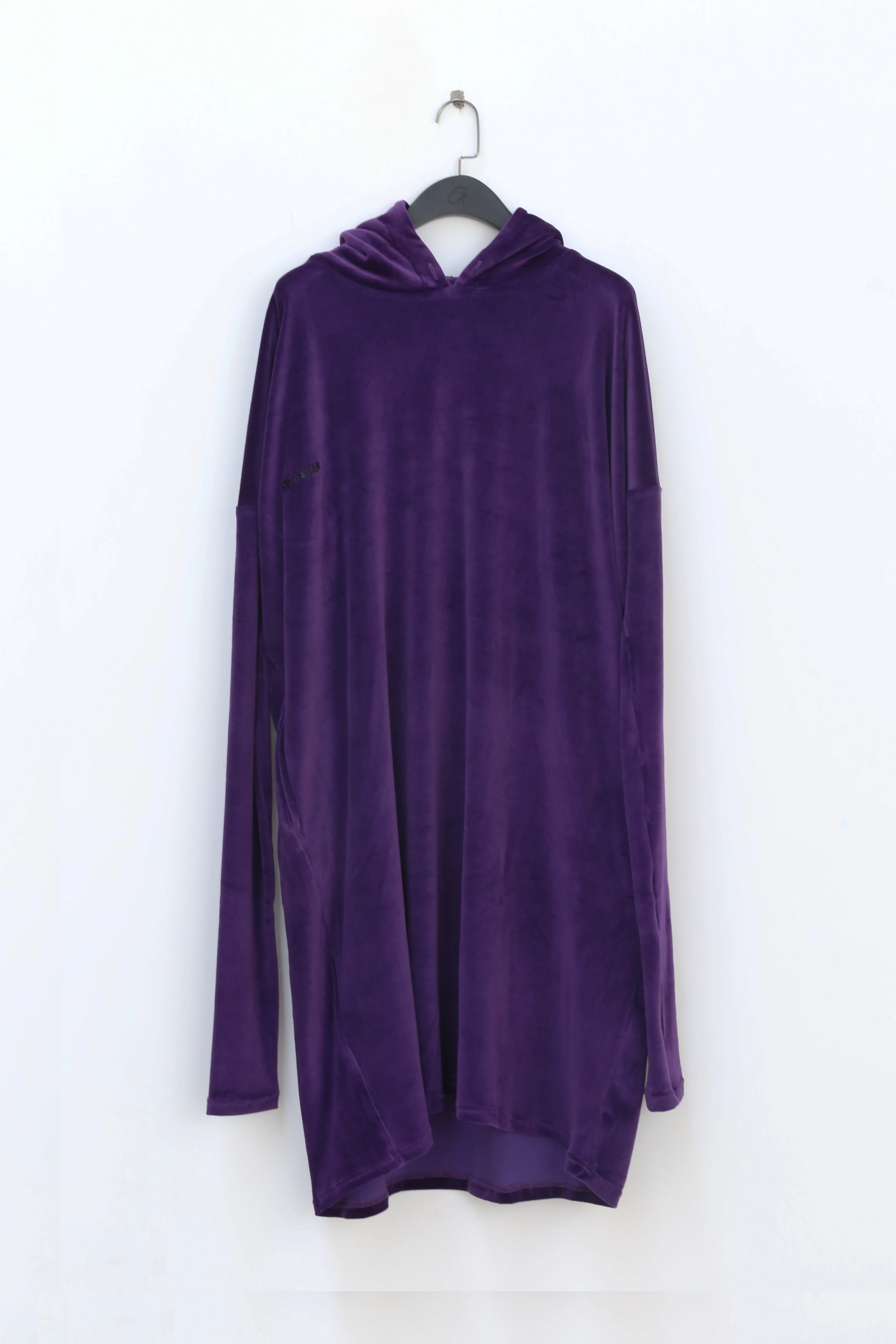 AREA BY BARBARA BOLOGN Long Hoodie CN-03B Purple