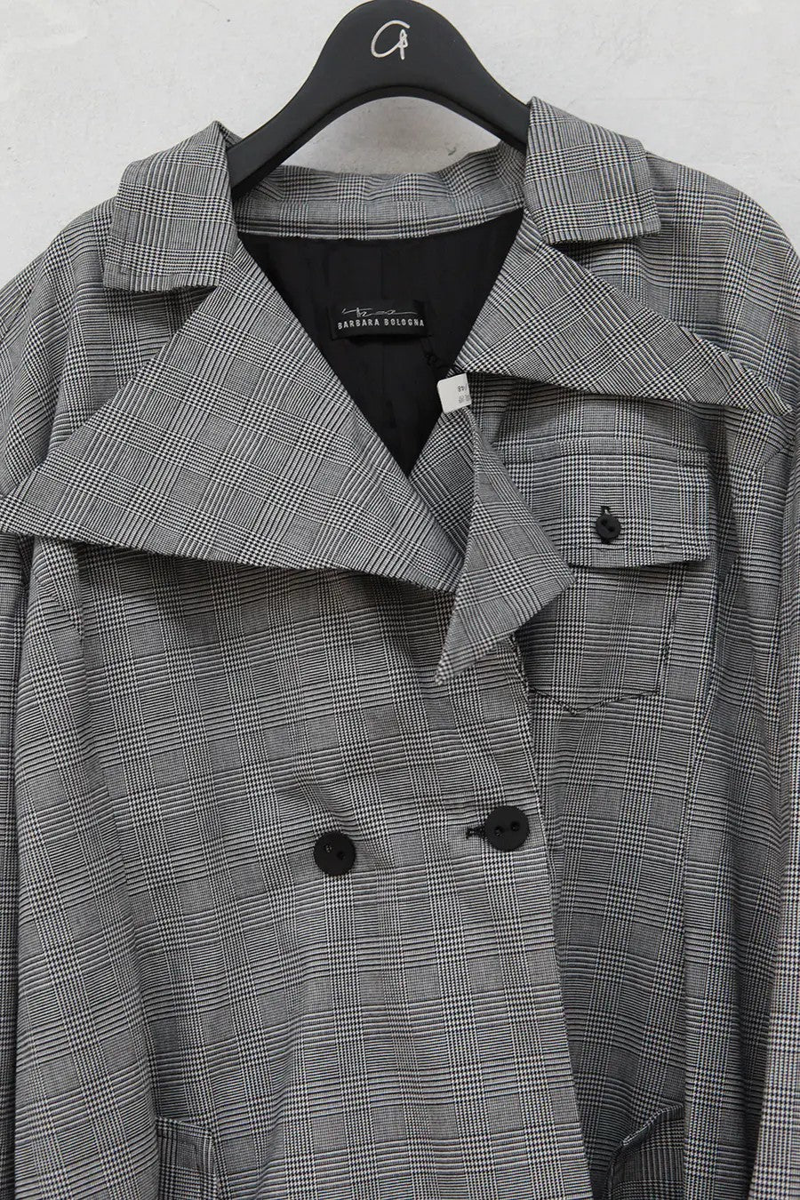 Area by barbara bologna CISPF-40 printed silk scarf trench coat - Image 5