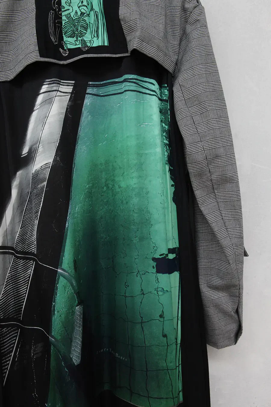 Area by barbara bologna CISPF-40 printed silk scarf trench coat - Image 9