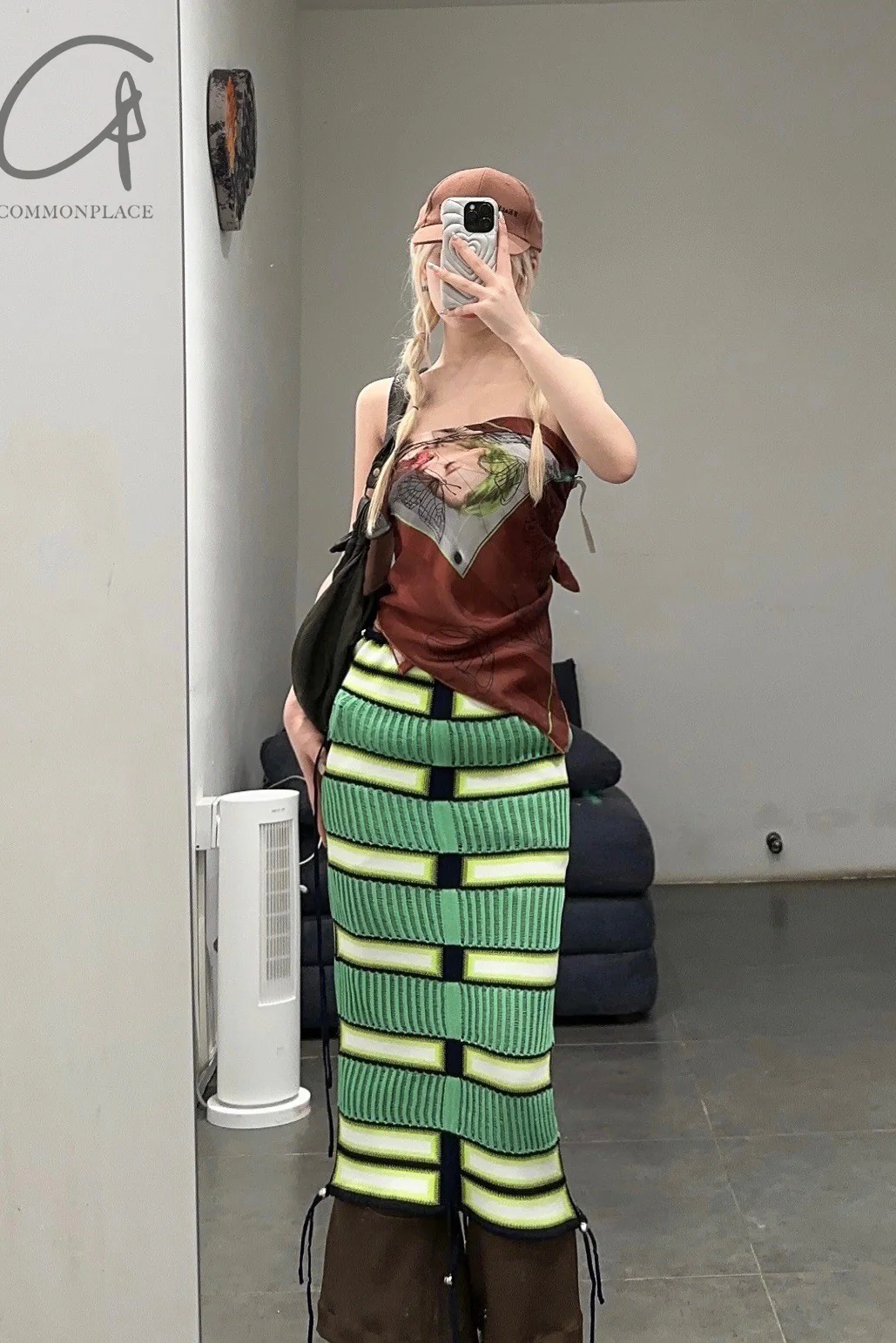 Area by barbara bologna RC08-BB7A printed scarf hat - Image 33