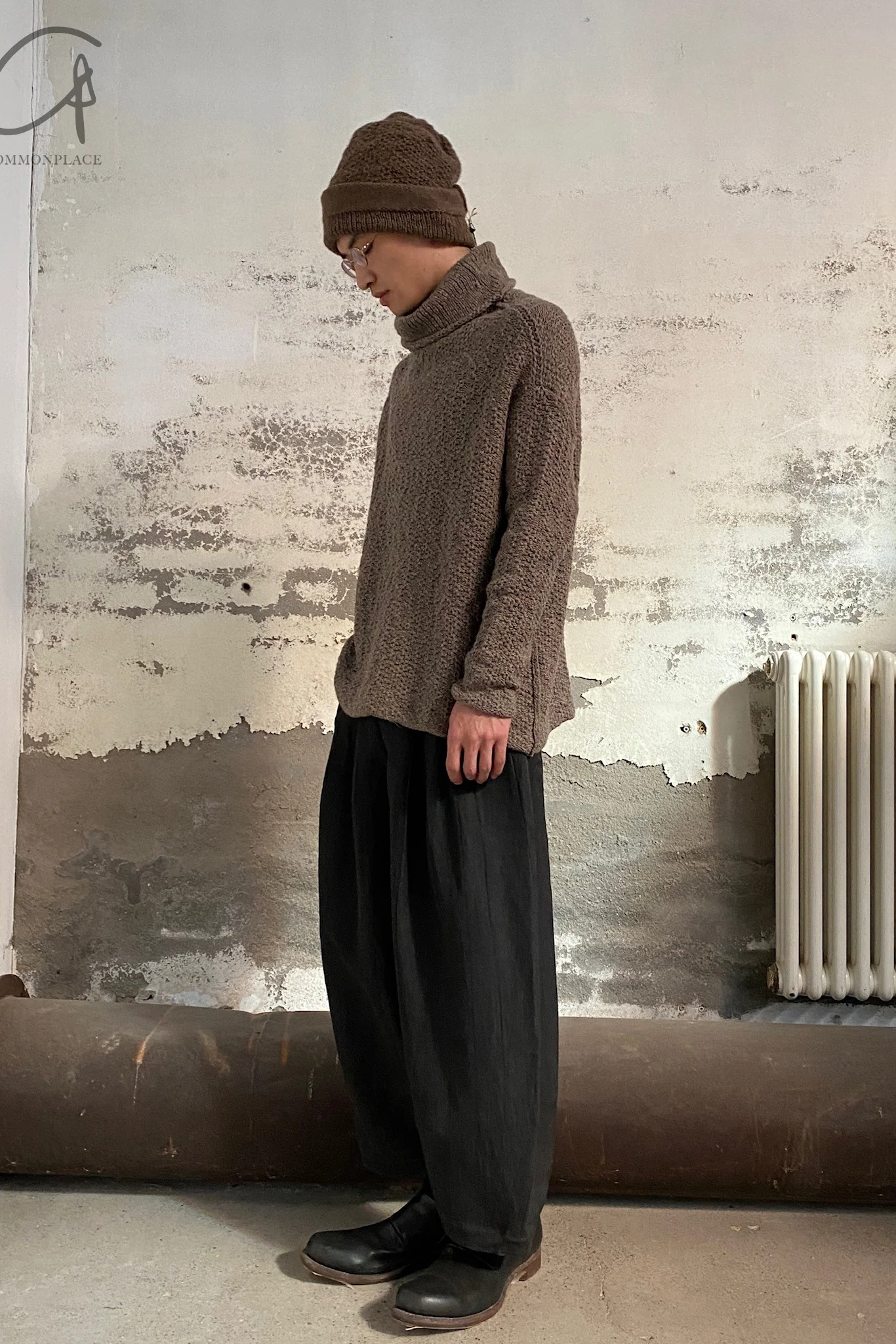 AVIVA JIFEI XUE Cocoon Wide Leg Pants FW22-CWLP-DGRY - Image 16