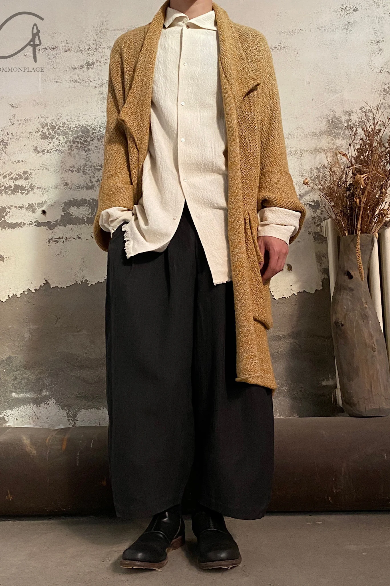 AVIVA JIFEI XUE Cocoon Wide Leg Pants FW22-CWLP-DGRY - Image 17