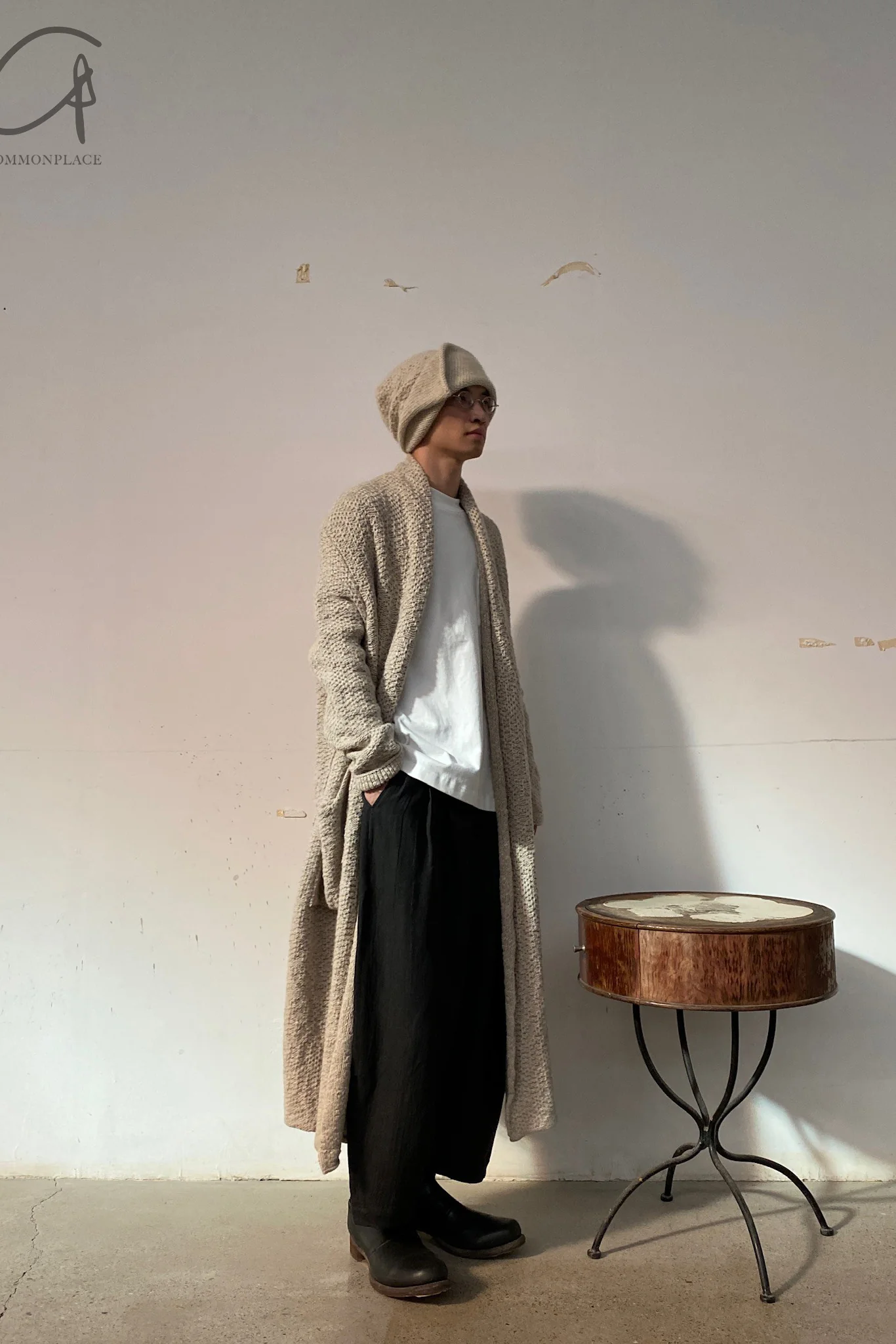 AVIVA JIFEI XUE Cocoon Wide Leg Pants FW22-CWLP-DGRY - Image 20