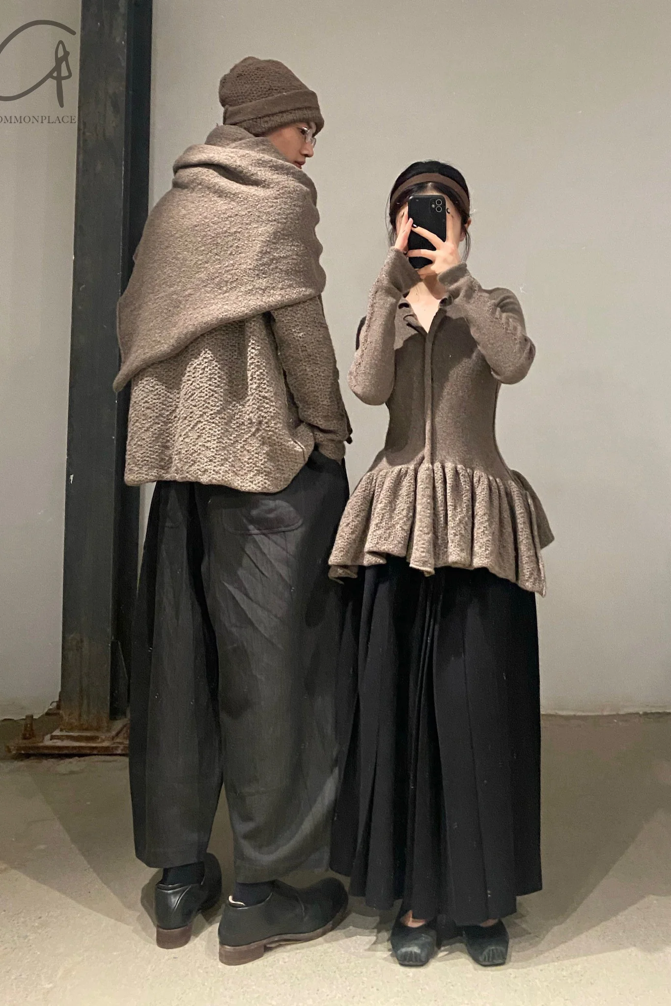 AVIVA JIFEI XUE Cocoon Wide Leg Pants FW22-CWLP-DGRY - Image 25