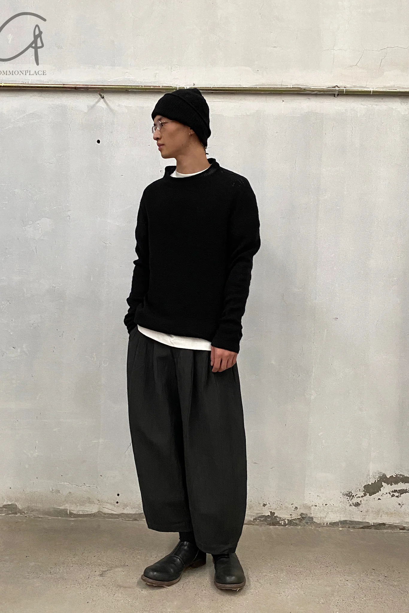 AVIVA JIFEI XUE Cocoon Wide Leg Pants FW22-CWLP-DGRY - Image 29