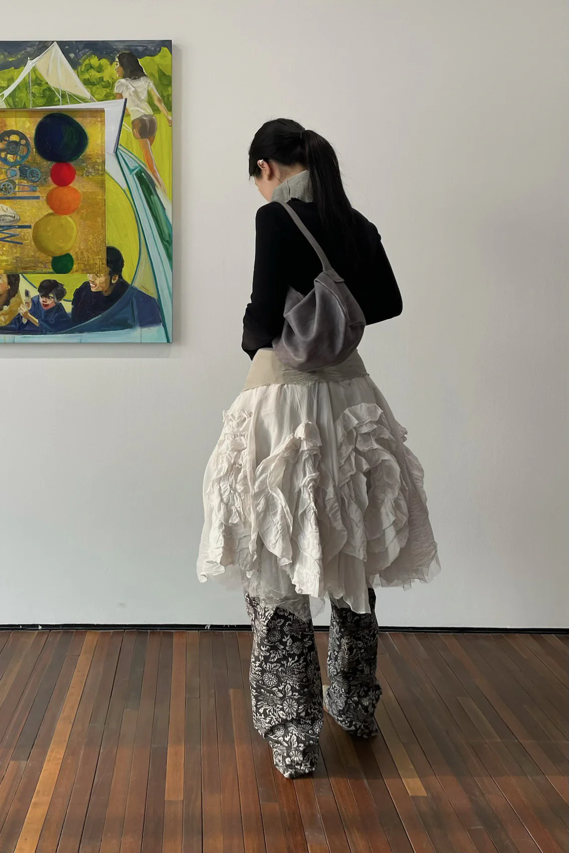 AVIVA JIFEI XUE drawstring trousers SS24-DSP-PKI - Image 15