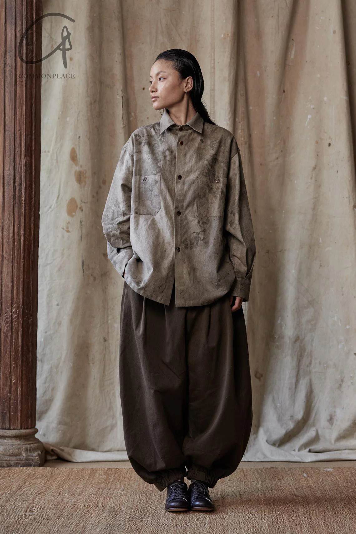 AVIVA JIFEI XUE long-sleeved rectangular shirt FW23-LSBS-DFS - Image 13