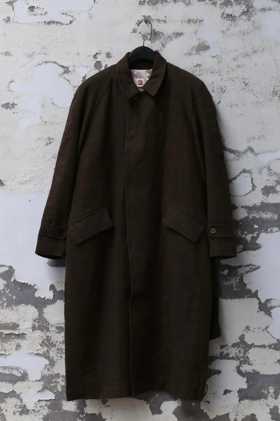 AVIVA JIFEI XUE Oversized long coat with detachable vest AJX-FW22-OLC-BR-SHENZONG Dark Brown FW22-OLC-BR - Image 12
