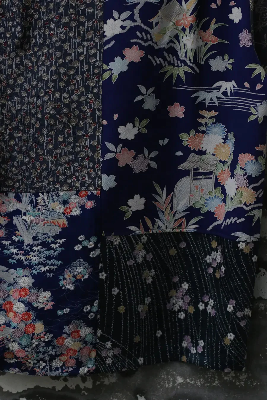 AVIVA JIFEI XUE Retro Kimono Patch Short Sleeve Shirt CO-KPSS-BLU (10) PAJX1 - Image 10