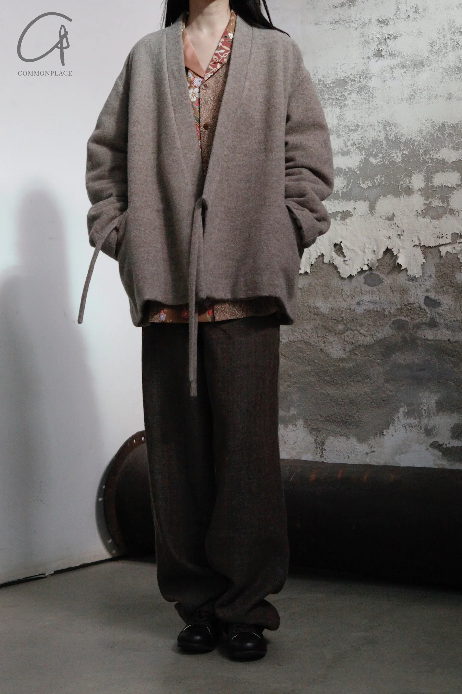 AVIVA JIFEI XUE Short Kimono Jacket FW23-PKJS-OAT - Image 2