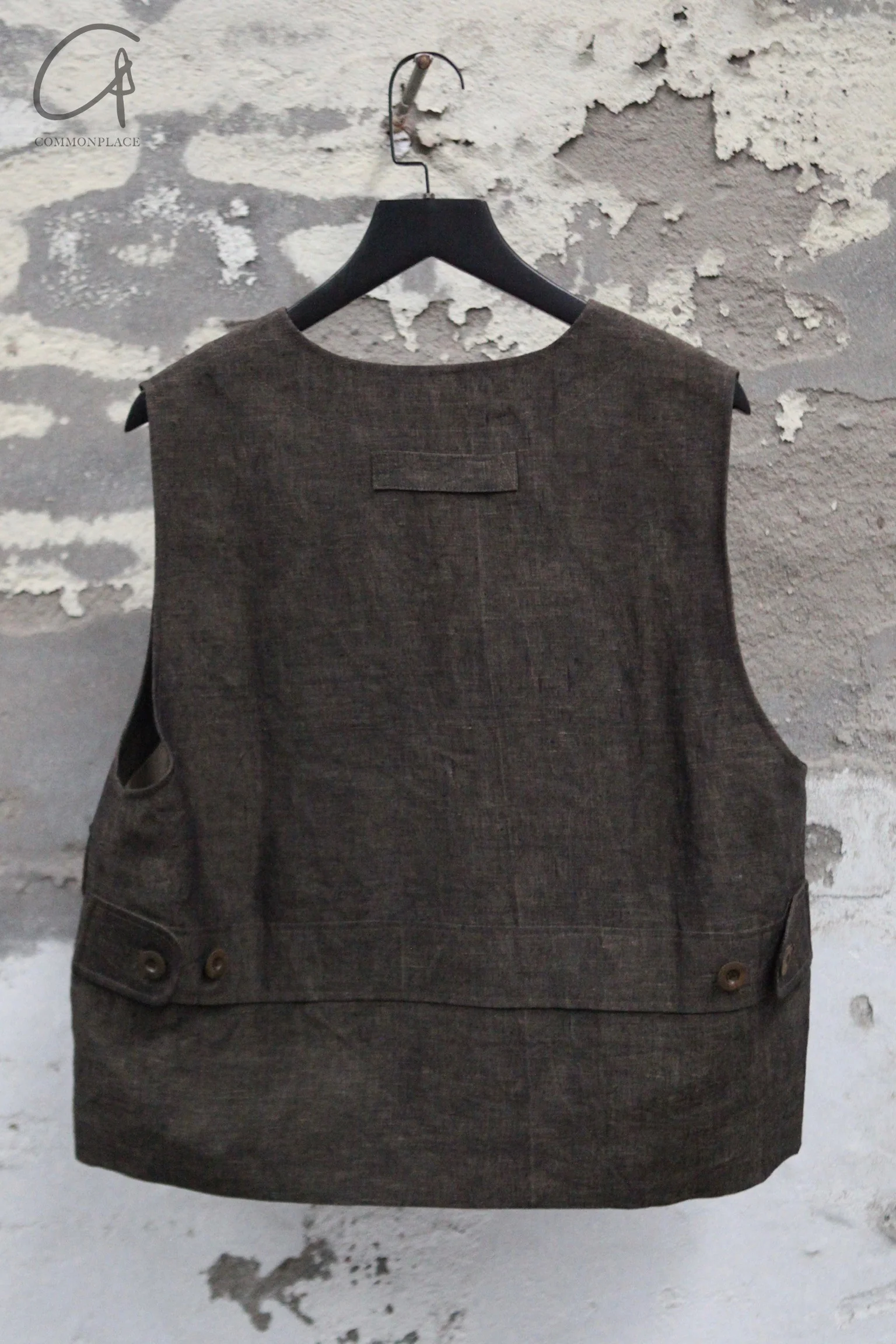 AVIVA JIFEI XUE Single-breasted vest commonplace brand collection store AJX-SO-SBCV-ACP-Antique Copper - Image 4