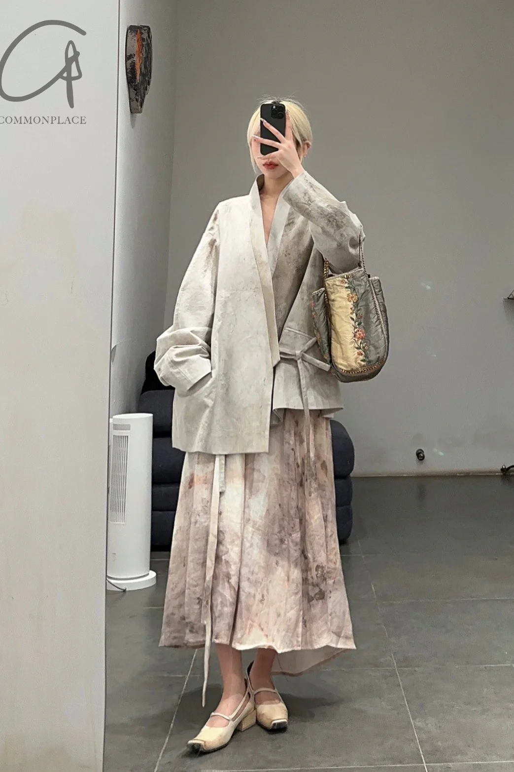Aviva Jifei Xue staining short kimono jacket SS23-KJS-FS - Image 38