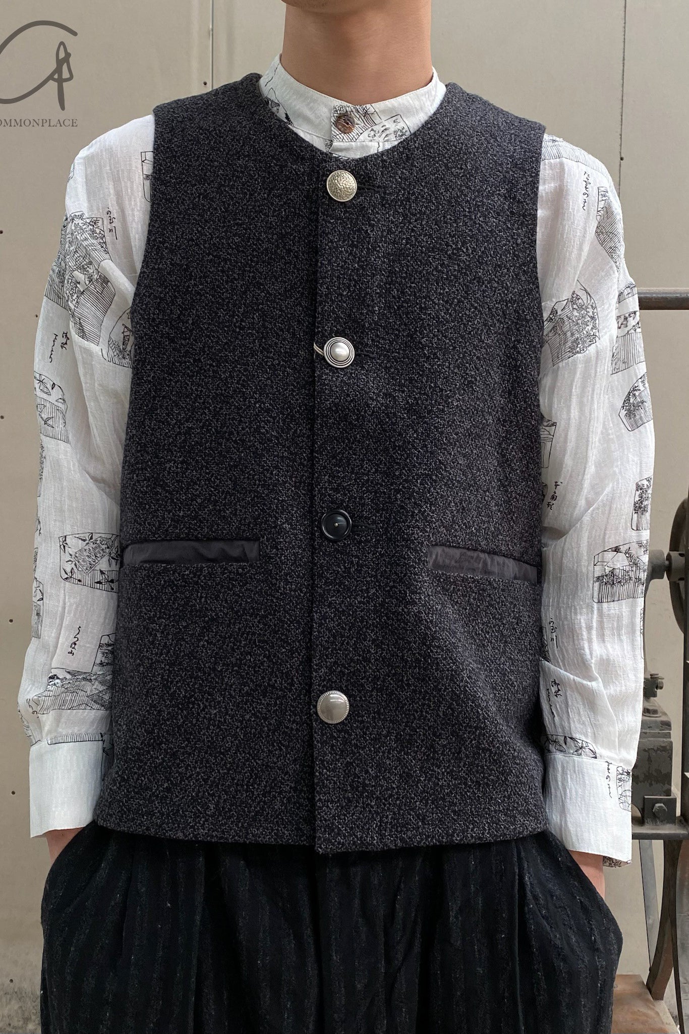 AVIVA JIFEI XUE Stand Collar Pullover FW22-SCS-PT - Image 28