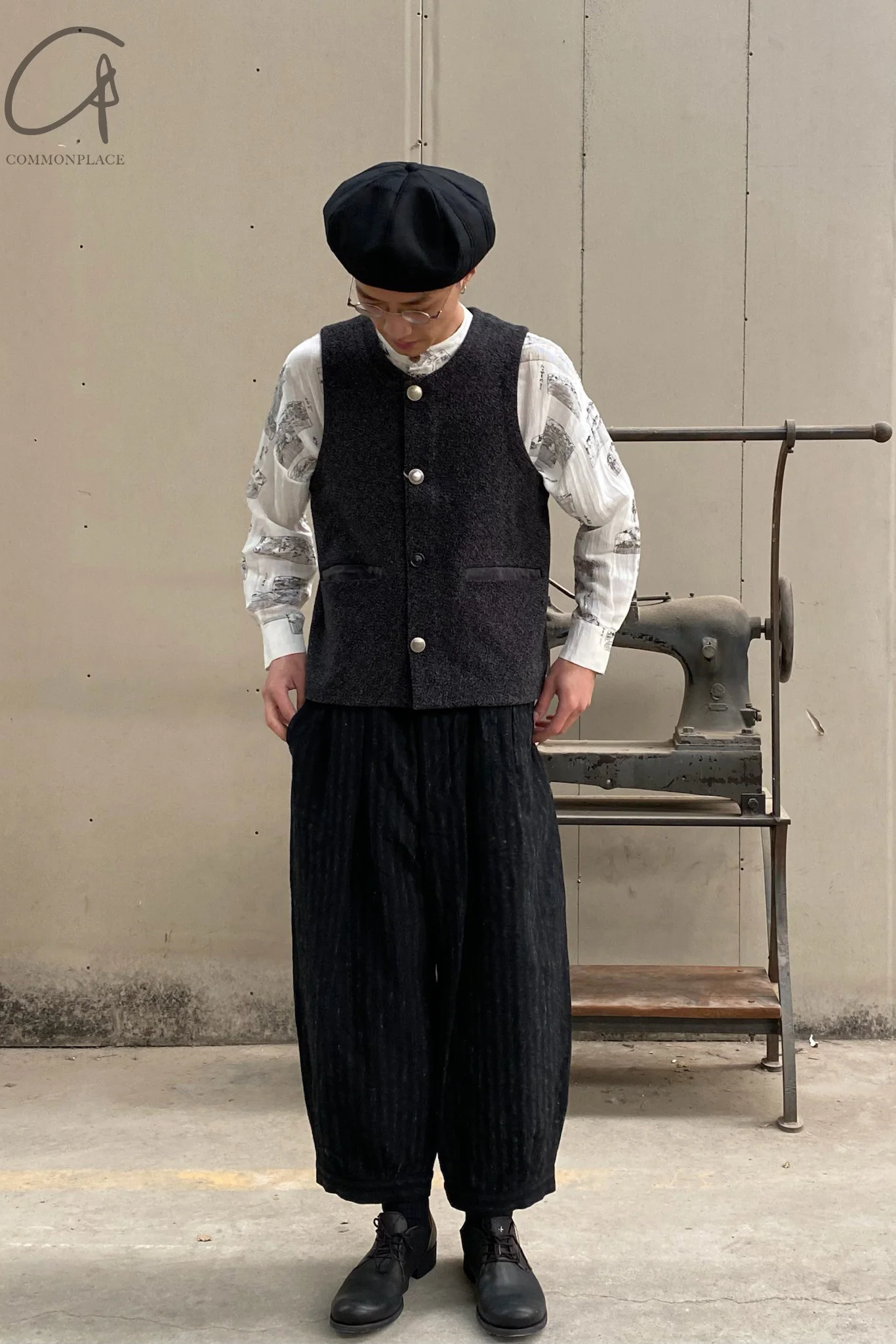 AVIVA JIFEI XUE Stand Collar Pullover FW22-SCS-PT - Image 37