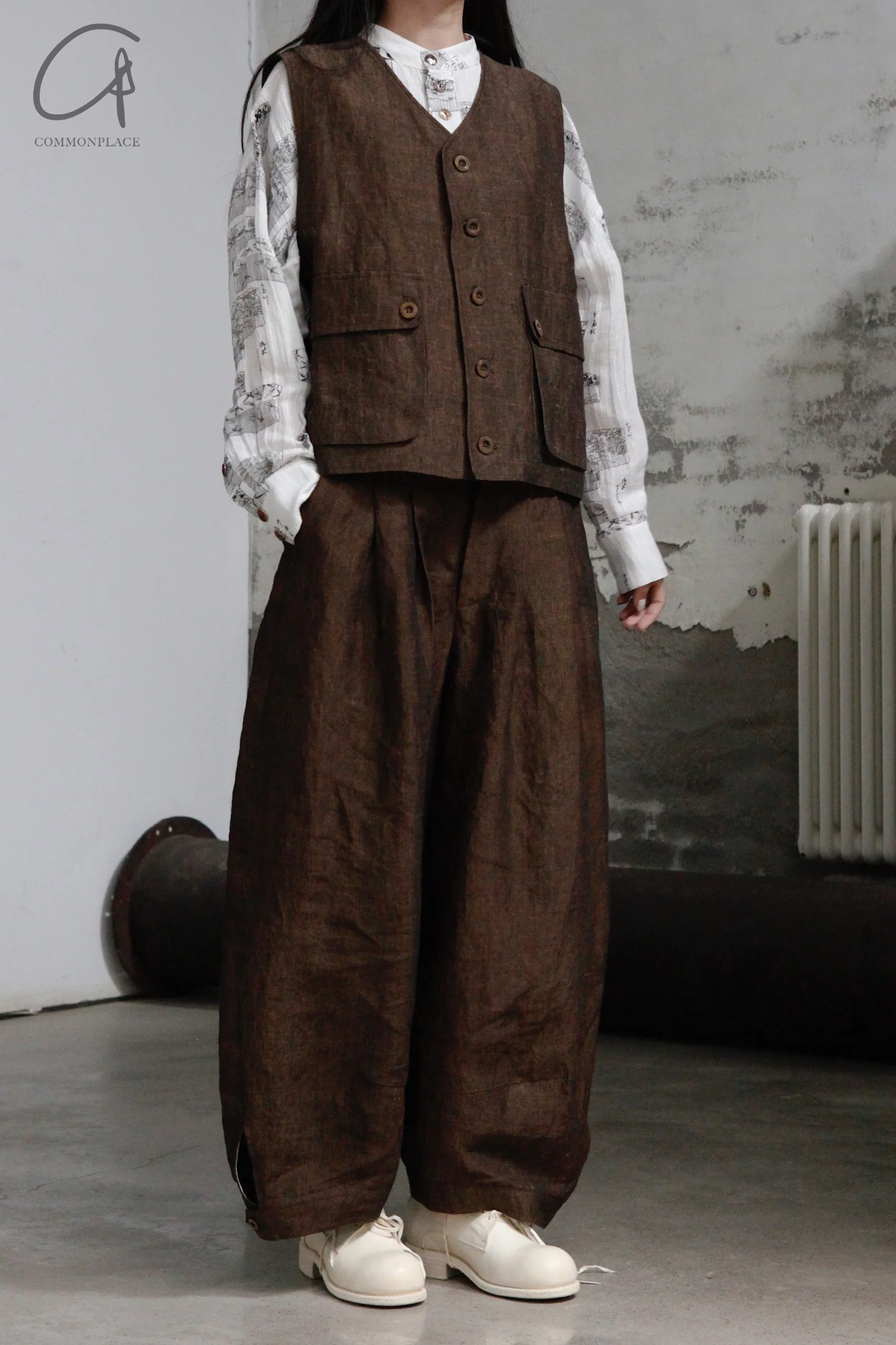 AVIVA JIFEI XUE Stand Collar Pullover FW22-SCS-PT - Image 43