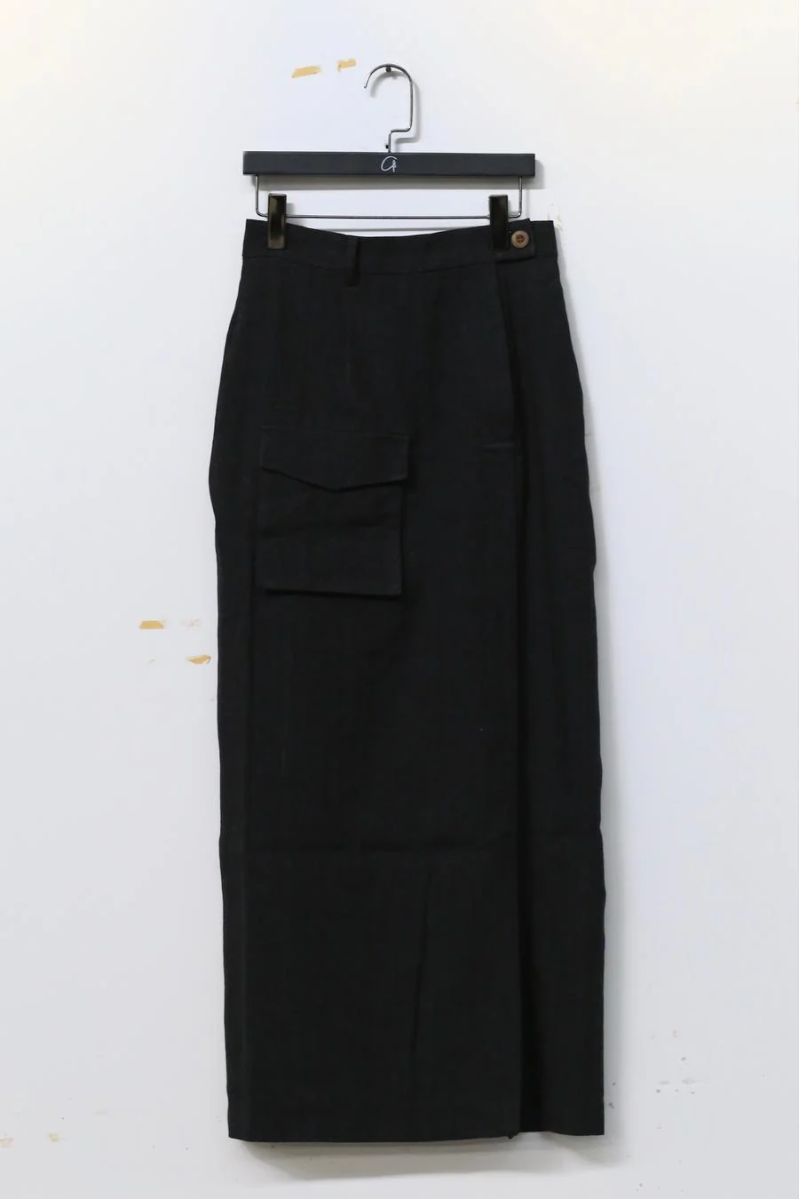 Aviva Jifei Xue straight skirt AJX-SS23-CSS-BLK-HEI