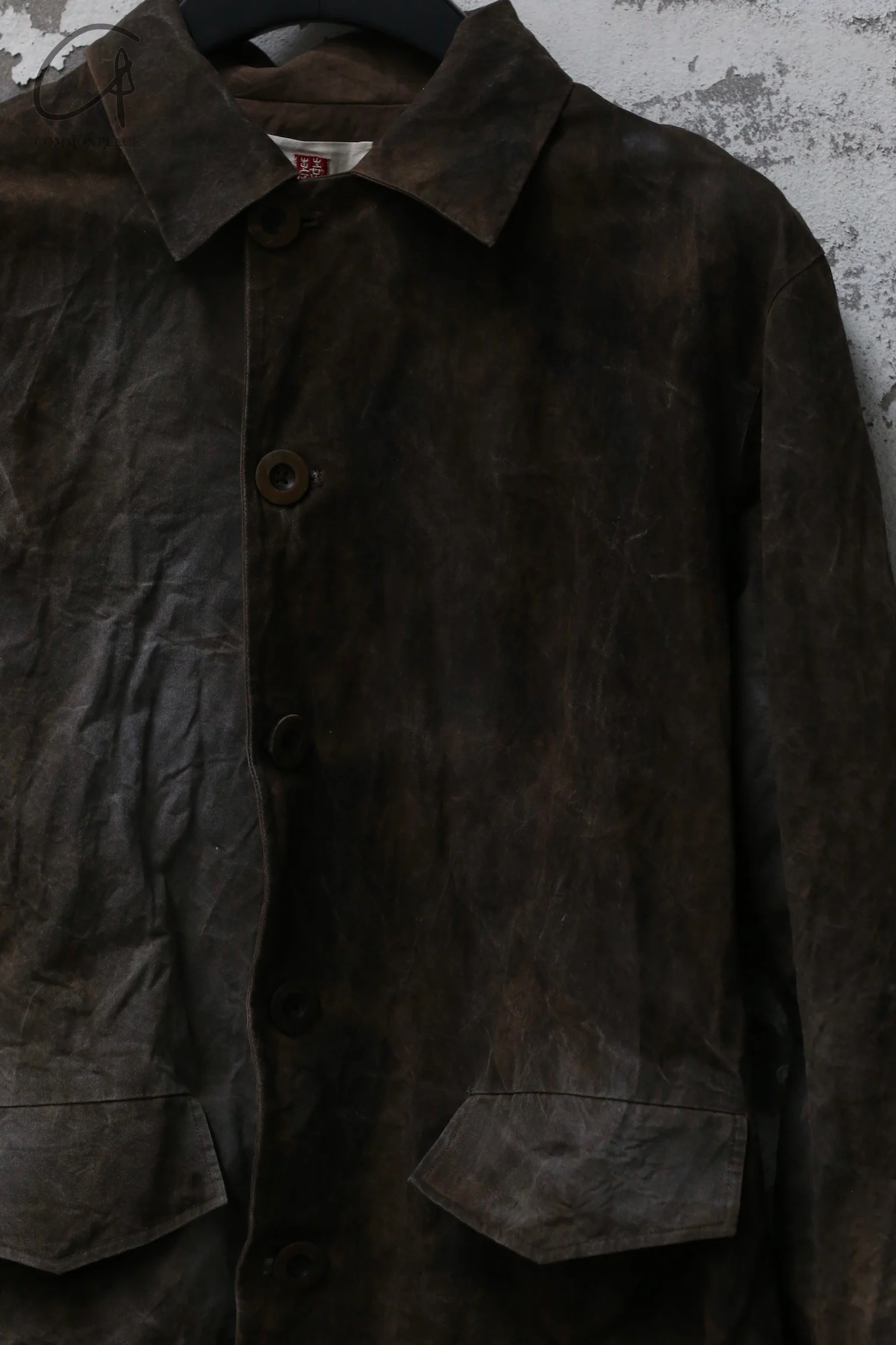 AVIVA JIFEI XUE Waxed Drawstring Work Jacket SS23-WDWJ-MTBR - Image 8