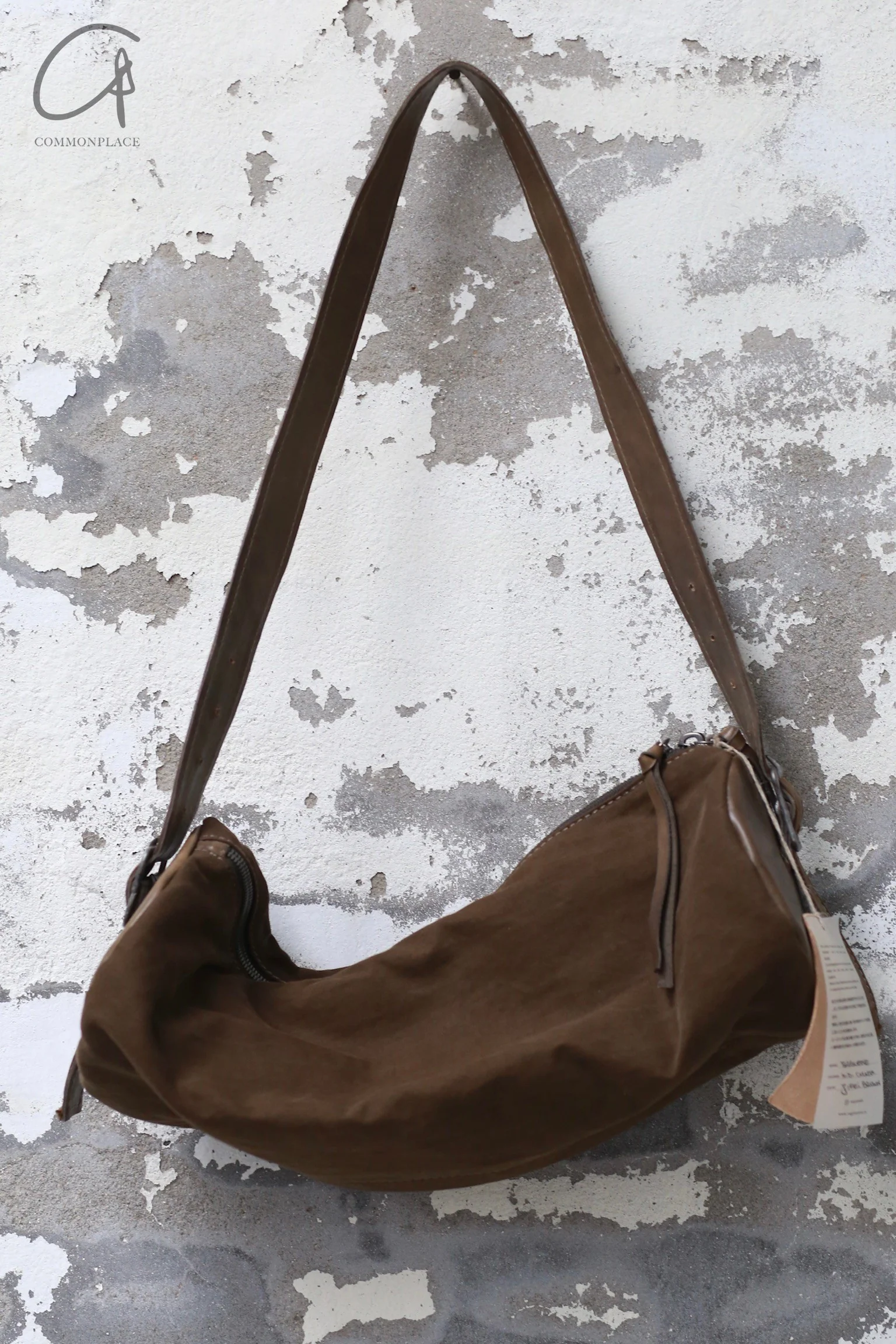 AVIVA JIFEI XUE X Tagliovivo 24 autumn and winter shoulder crossbody bucket bag craftsman AJX-BAGUETTE-ZONG brown - Image 4