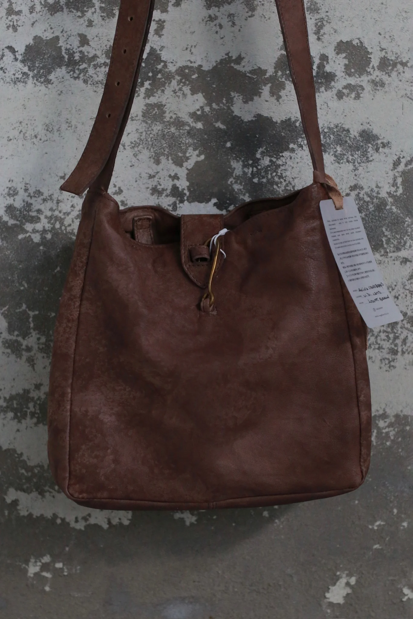 AVIVA JIFEI XUE X Tagliovivo Collaboration 2025 Fall/Winter Crossbody Bag, Craftsman AJX-CROSSBODY S-LIGHT BROWN - Image 2