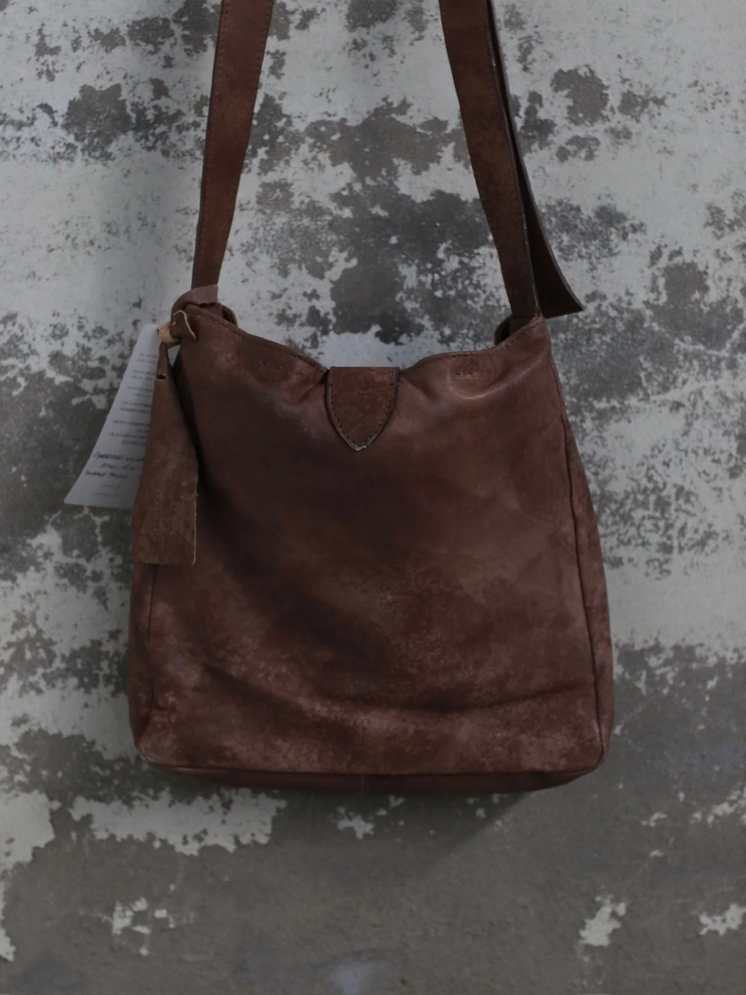 AVIVA JIFEI XUE X Tagliovivo Collaboration 2025 Fall/Winter Crossbody Bag, Craftsman AJX-CROSSBODY S-LIGHT BROWN - Image 4