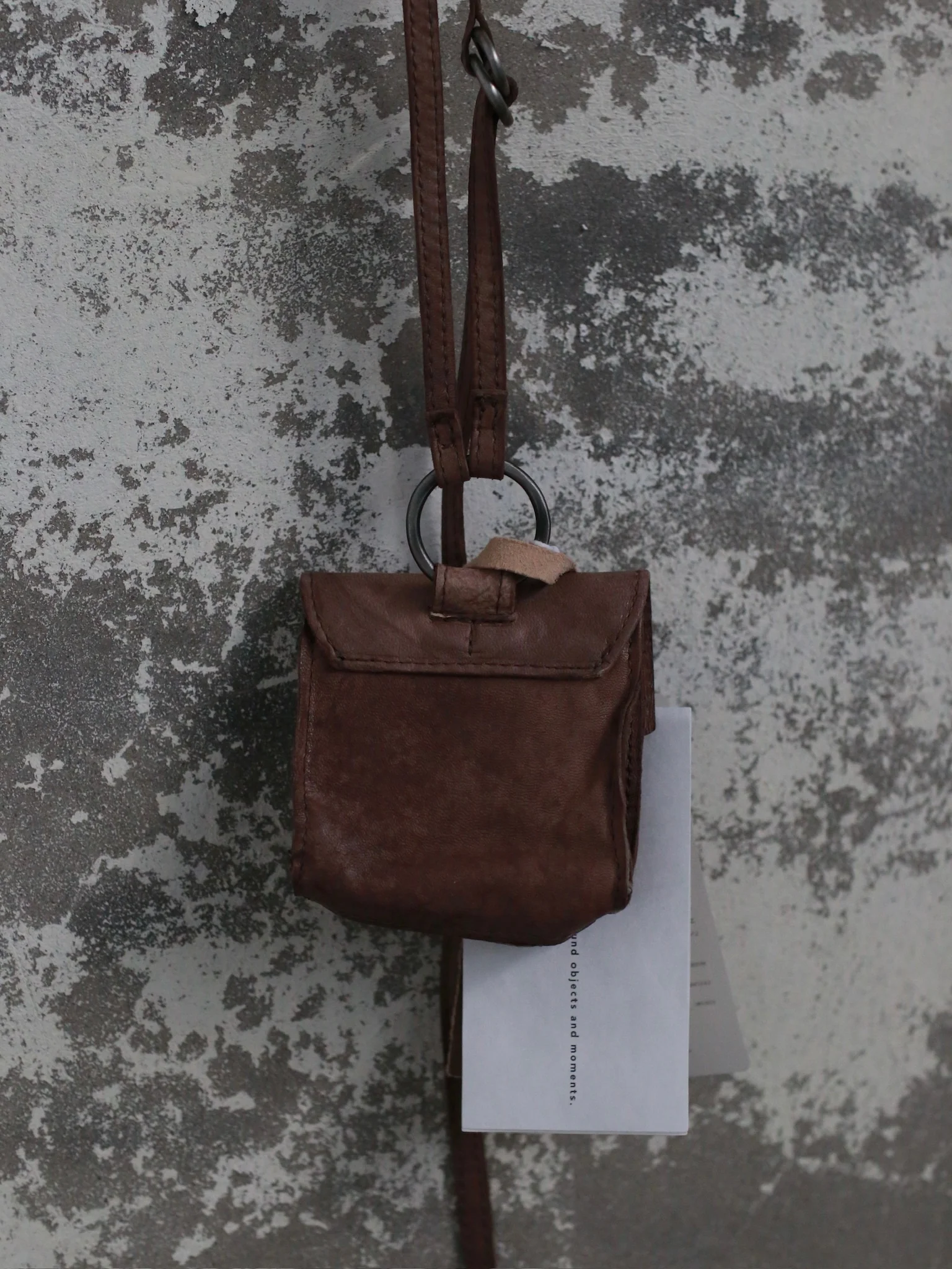 AVIVA JIFEI XUE X Tagliovivo Collaboration: Fall/Winter 2025 Small Bag by Craftsman AJX-DOCTOR NECKLACE-LIGHT BROWN (LIGHT BROWN) - Image 3