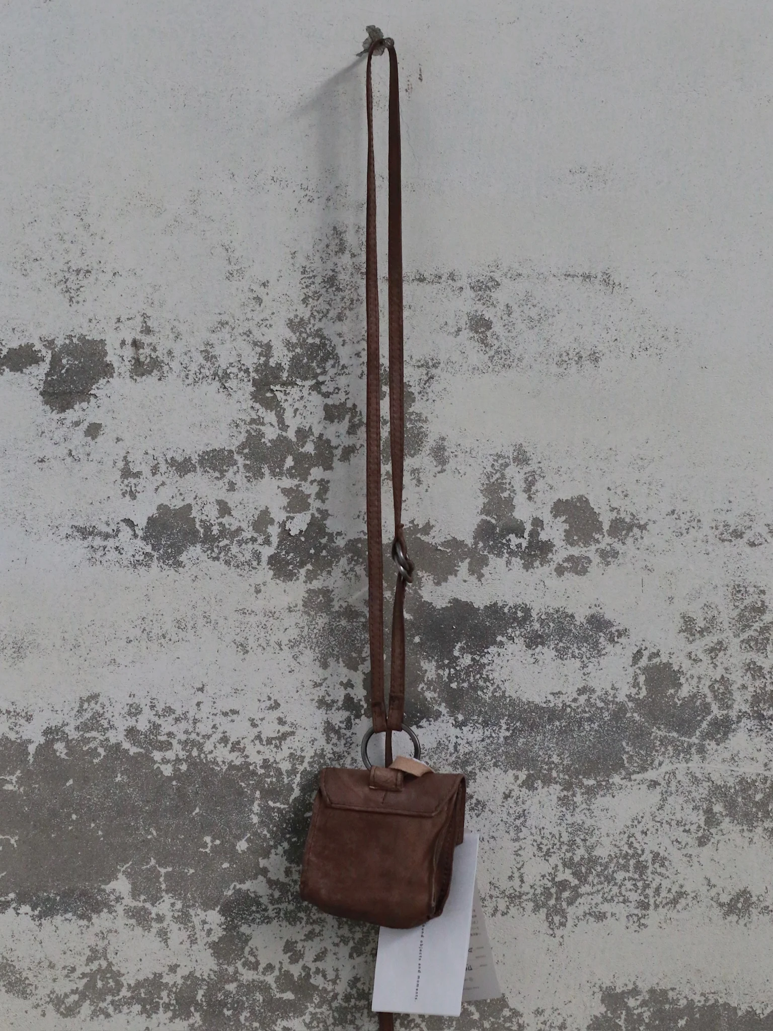 AVIVA JIFEI XUE X Tagliovivo Collaboration: Fall/Winter 2025 Small Bag by Craftsman AJX-DOCTOR NECKLACE-LIGHT BROWN (LIGHT BROWN) - Image 4