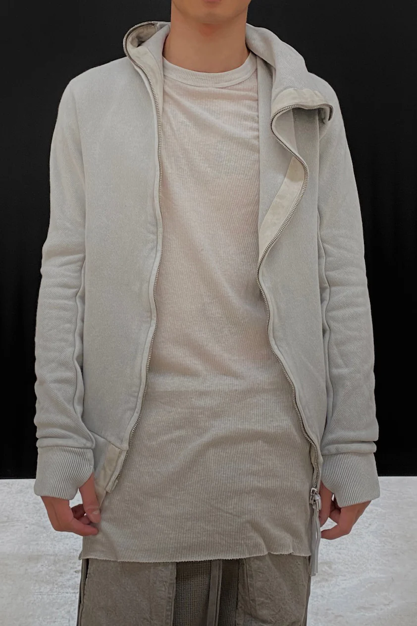 AW22 ZIPPER2 FTT00008 Hooded Jacket Light Gray ZIPPER2 FTT00008 Light Gray 1 - Image 9