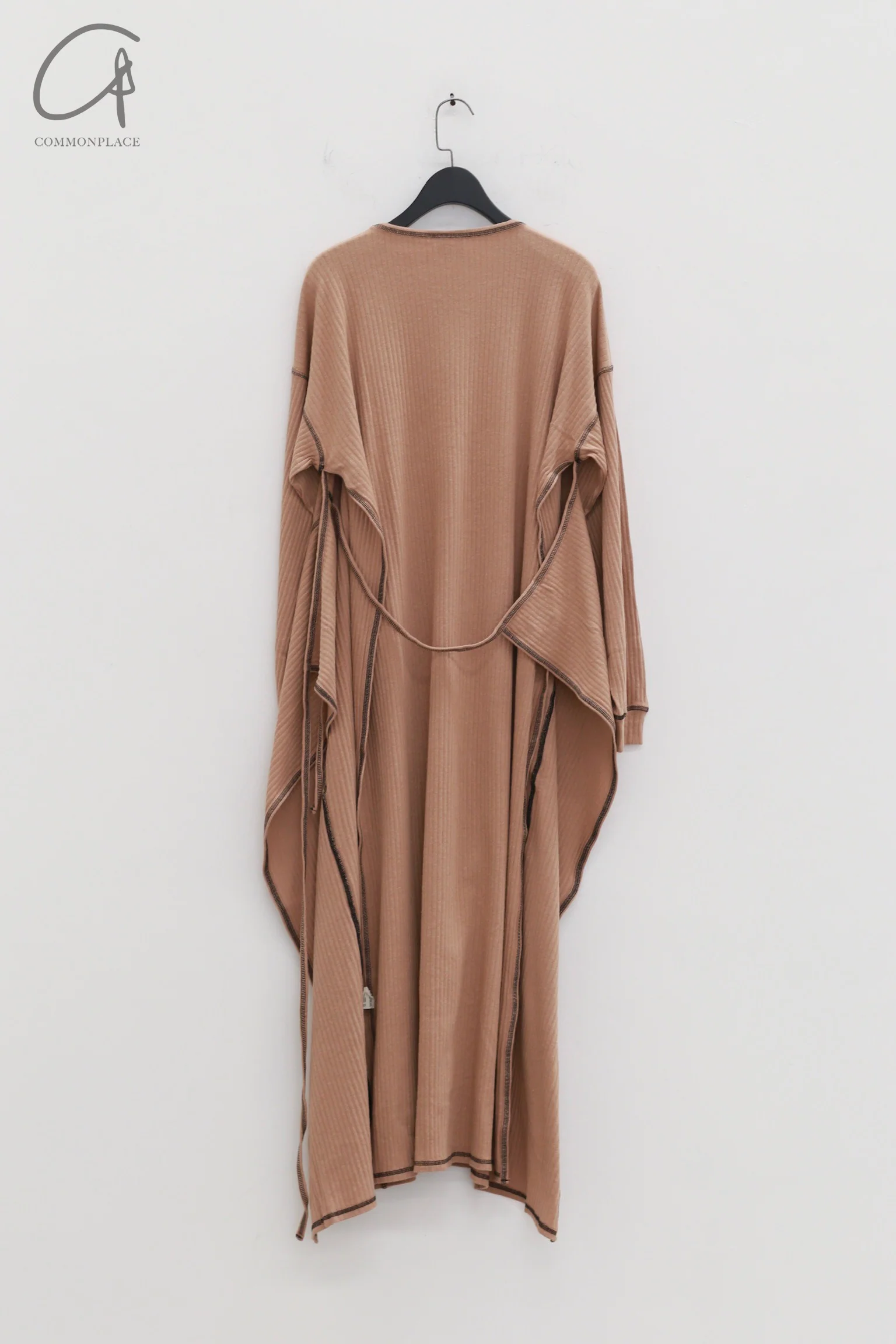 BASERANGE 24 Autumn and Winter SHAW PUNICA Long Sleeve Tunic Portugal BAS-DRSPL-CH-AU24-ZHUANHEI Brick (Black) - Image 8