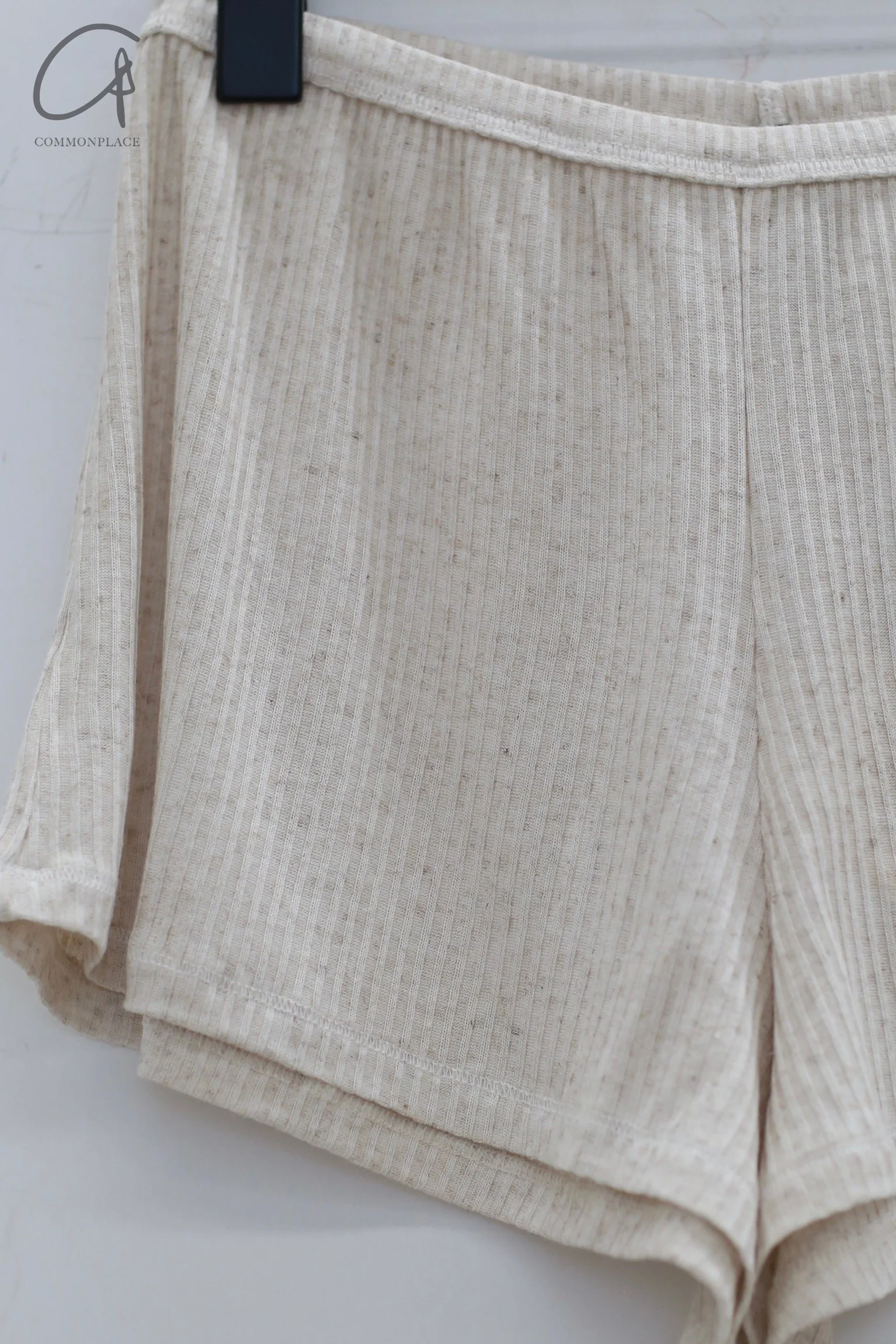 BASERANGE 24 Autumn/Winter Casual Shorts Made in Portugal BAS-UNBS-VI-AU24-UNDYED UNBS-VI UNDYED - Image 2