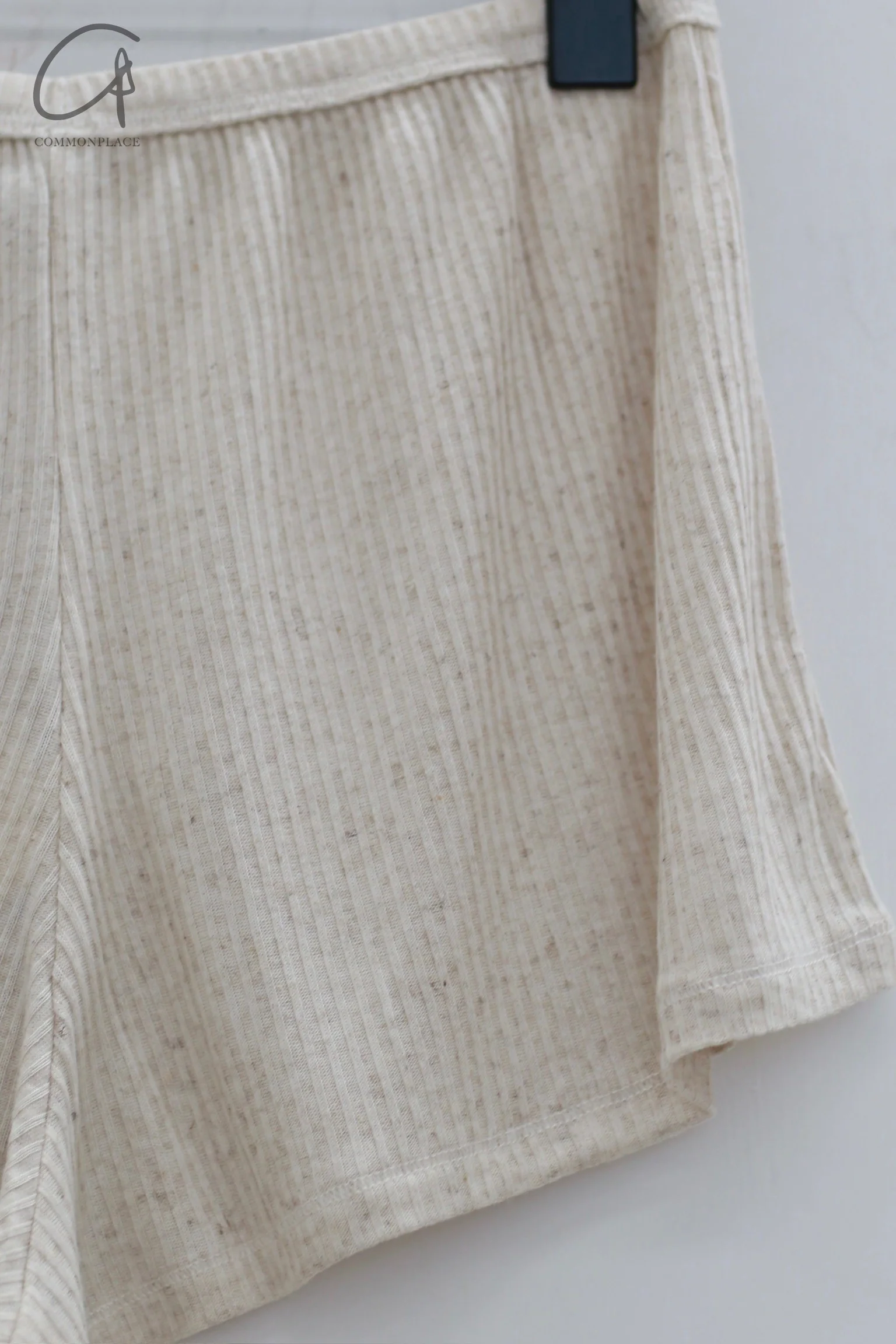 BASERANGE 24 Autumn/Winter Casual Shorts Made in Portugal BAS-UNBS-VI-AU24-UNDYED UNBS-VI UNDYED - Image 3