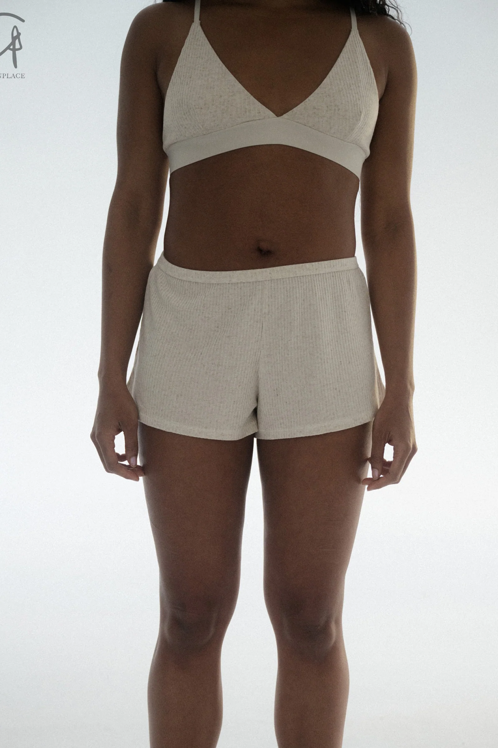 BASERANGE 24 Autumn/Winter Casual Shorts Made in Portugal BAS-UNBS-VI-AU24-UNDYED UNBS-VI UNDYED - Image 6