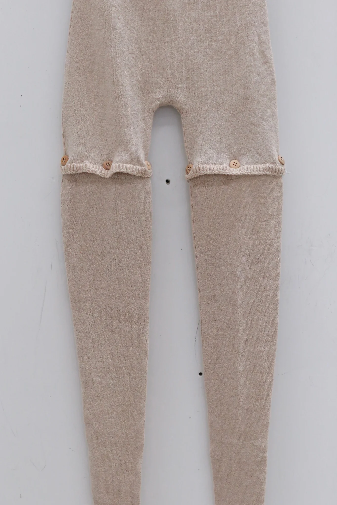 BASERANGE 25 Autumn/Winter Button Tights Casual Pants BAS-ACBT-LS-AU25-LATA BEIGE - Image 2