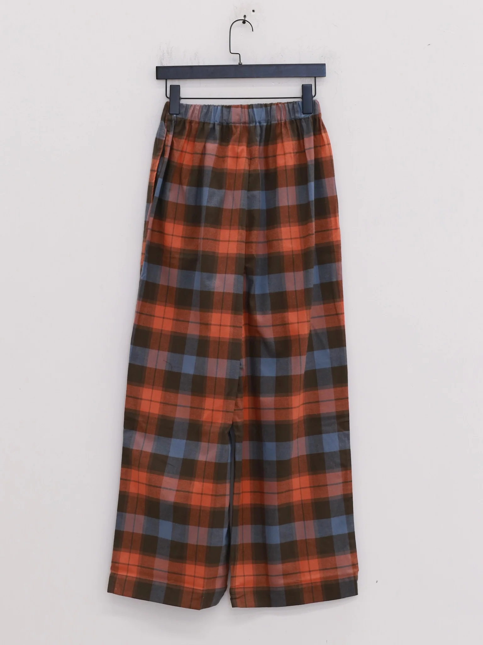 BASERANGE 25 Autumn/Winter Claude Pants BAS-PACL-OC-AU25-FRAME PLAID - Image 4
