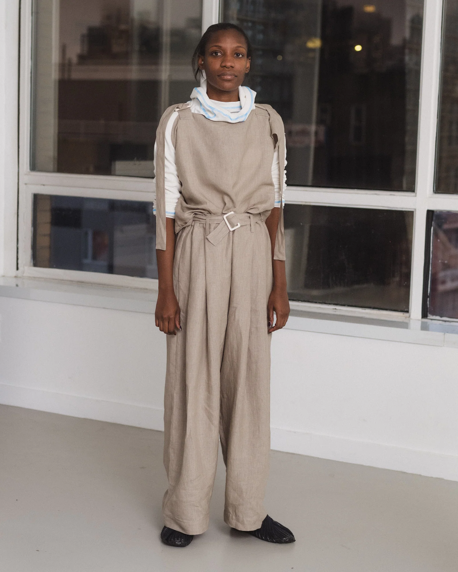 BASERANGE 25 Autumn/Winter FRAME Pants BAS-PAFR-HE-AU25-CONCRETE - Image 12