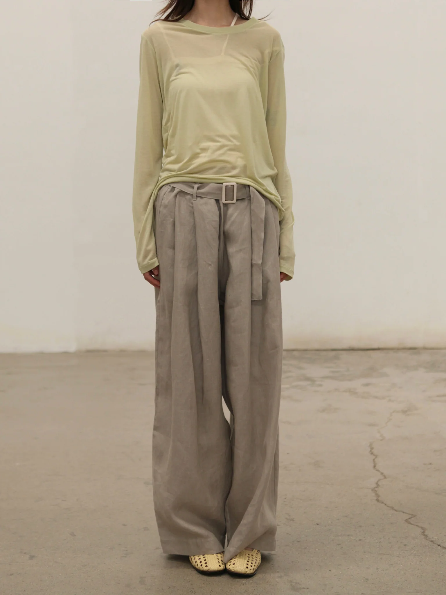 BASERANGE 25 Autumn/Winter FRAME Pants BAS-PAFR-HE-AU25-CONCRETE - Image 13