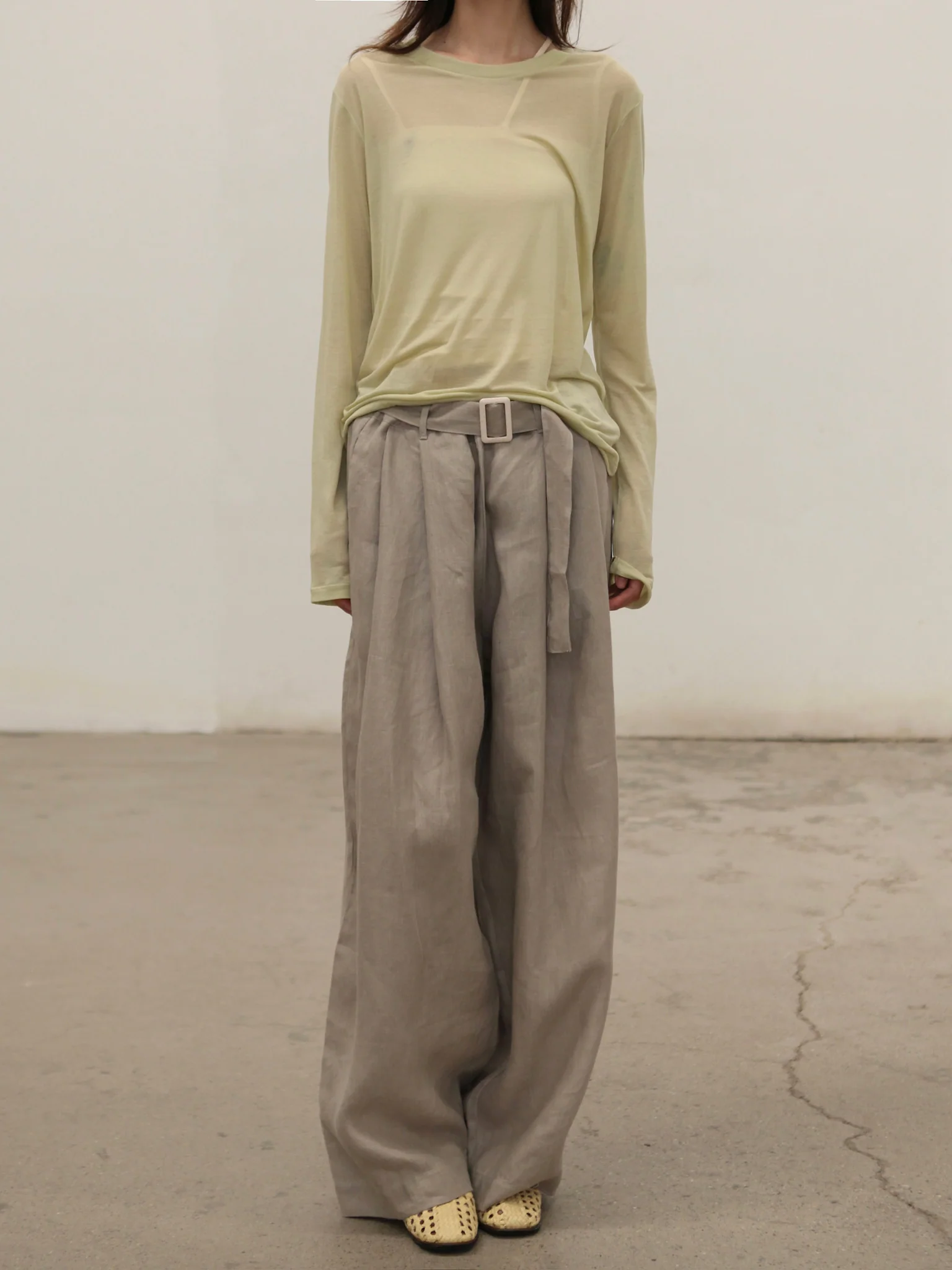 BASERANGE 25 Autumn/Winter FRAME Pants BAS-PAFR-HE-AU25-CONCRETE - Image 14