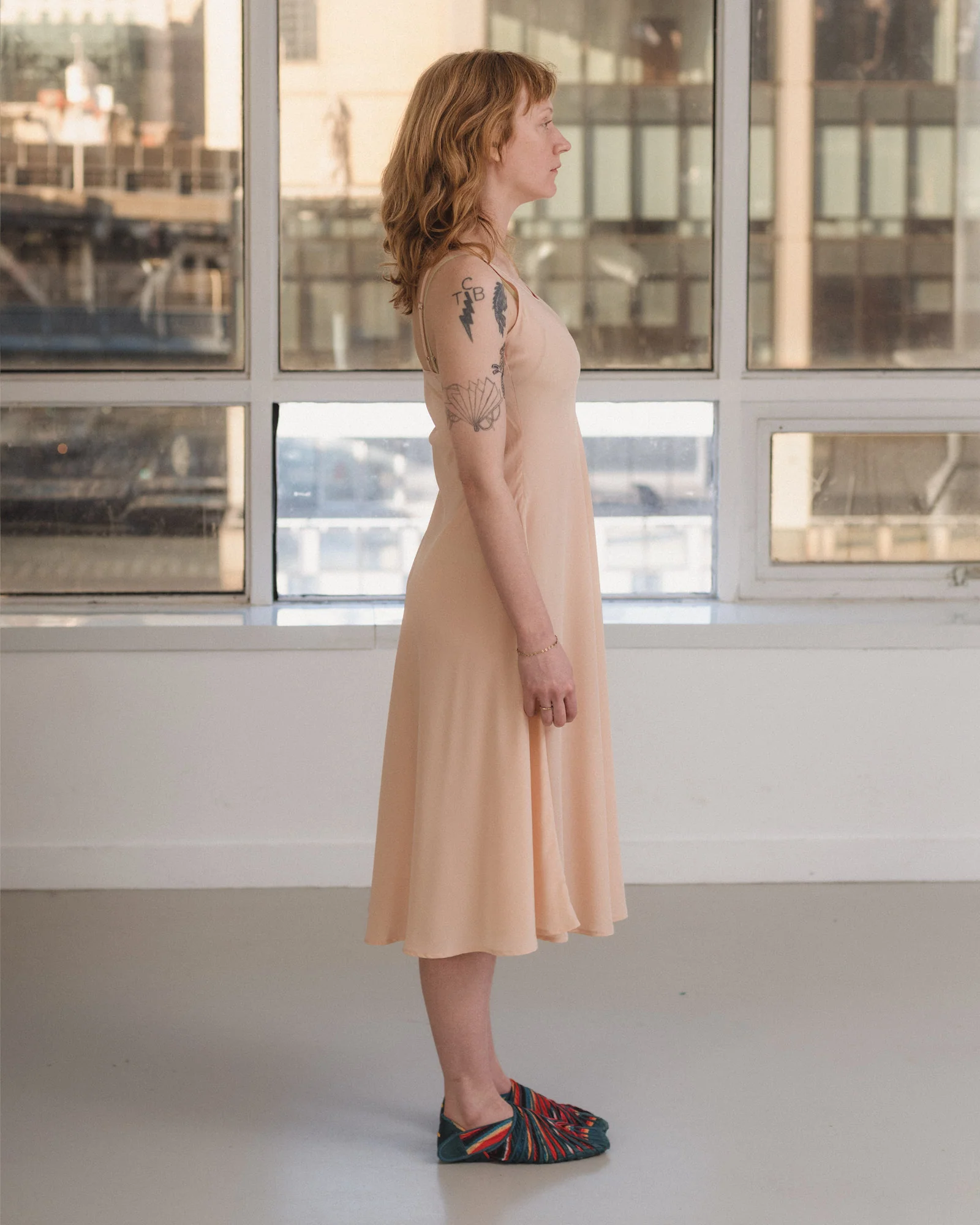 BASERANGE 25 Autumn/Winter Strapless Waist Dress Portugal BAS-DRAV-SC-AU25-BARO PINK - Image 8