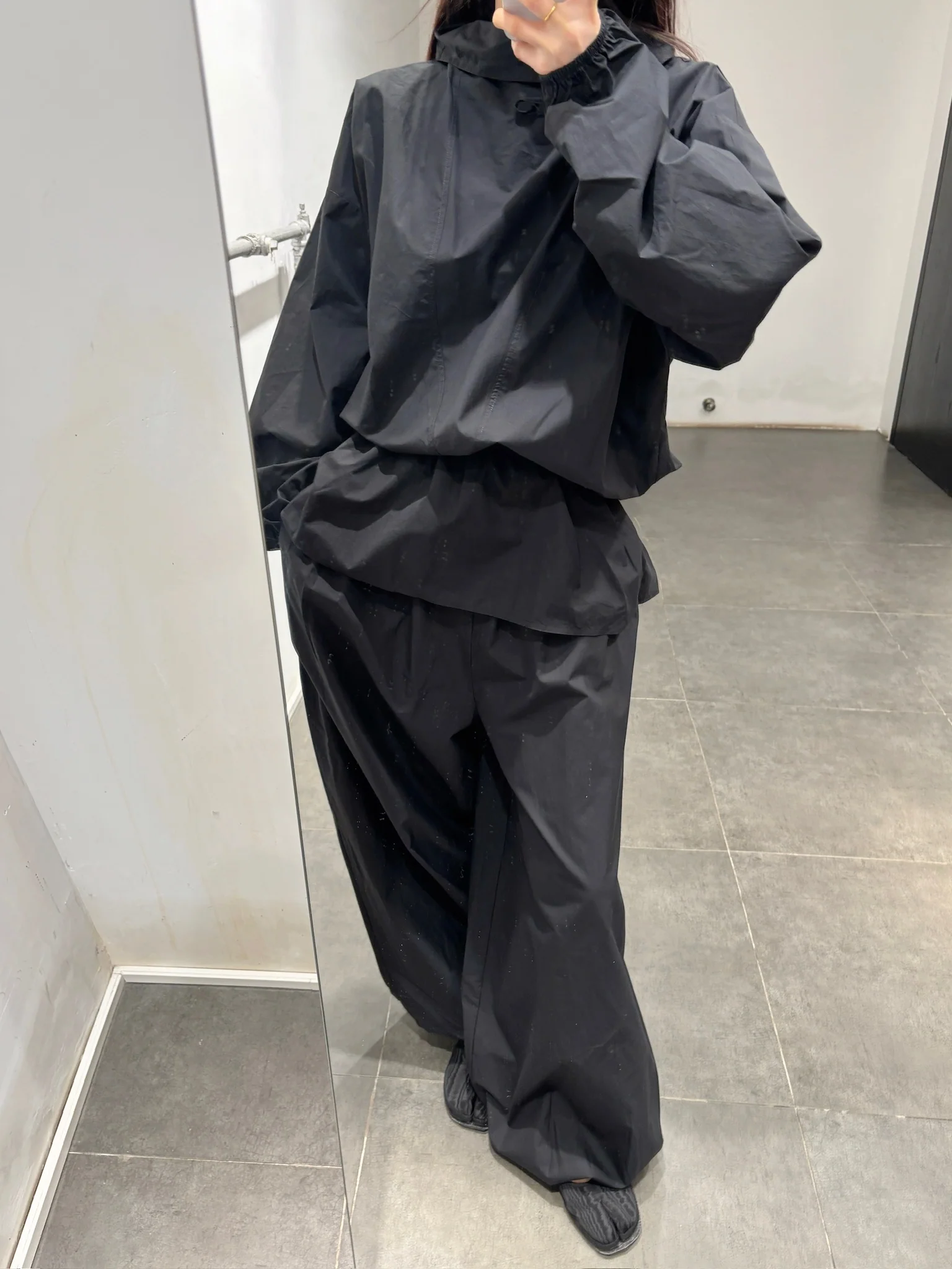 BASERANGE 25 Early Spring Air Sweatshirt/Pants Cotton France BAS-TRAI-PO-SP25-HEI black - Image 14