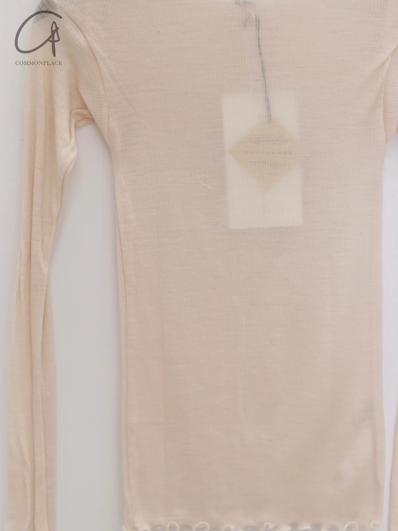 BASERANGE 25 Early Spring DISC Long Sleeve T-Shirt BAS-TODIL-WO-SP25-UNDYED - Image 3