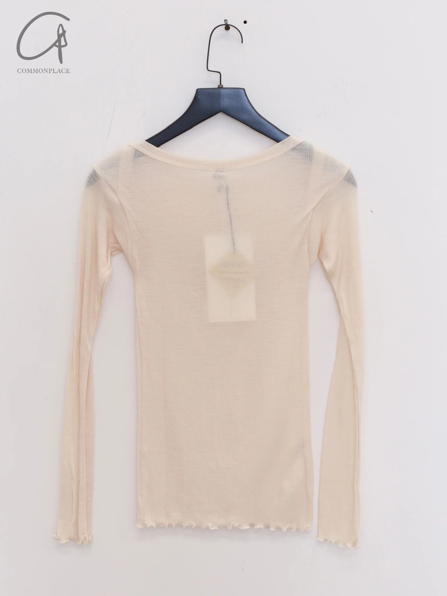 BASERANGE 25 Early Spring DISC Long Sleeve T-Shirt BAS-TODIL-WO-SP25-UNDYED - Image 4