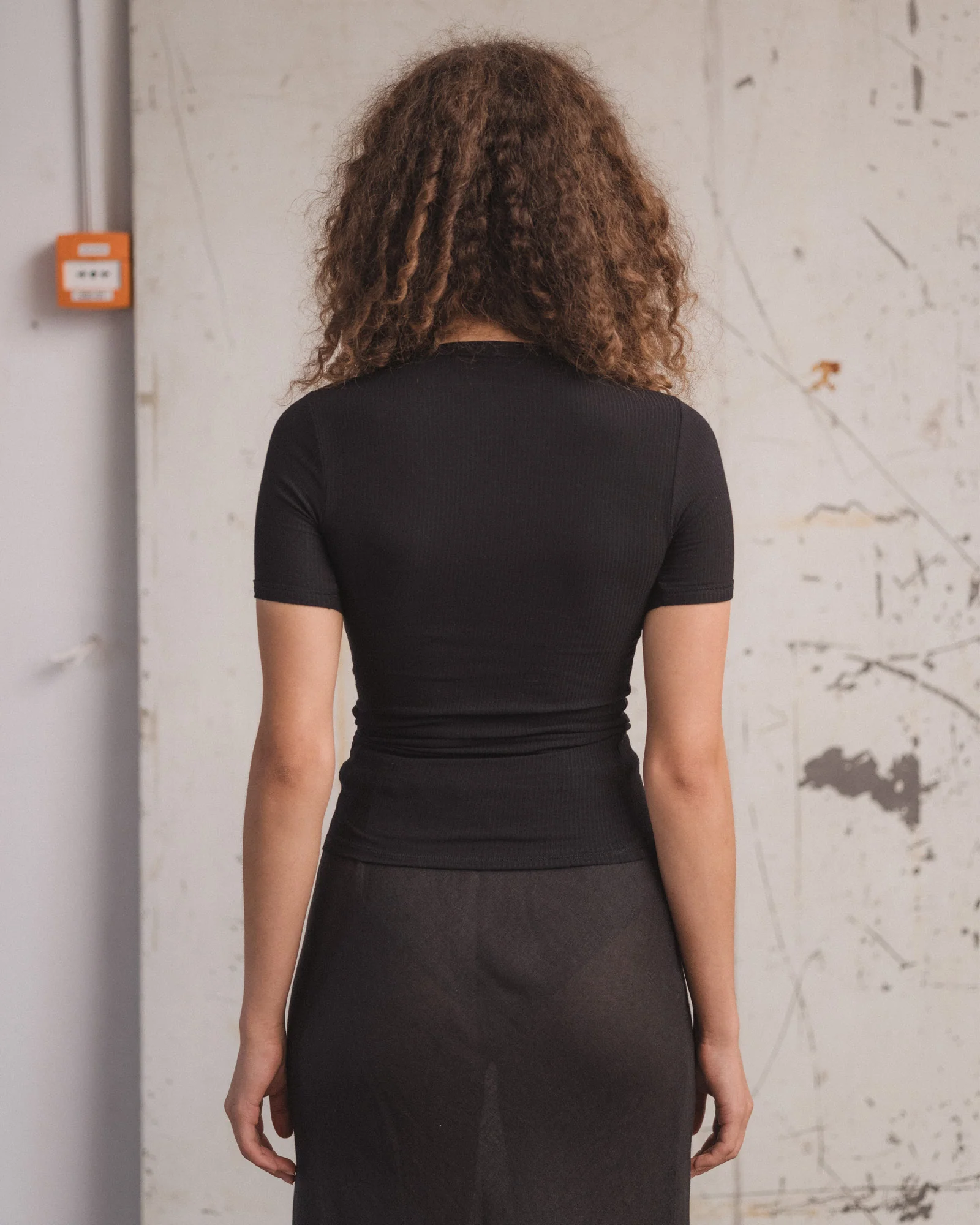 BASERANGE 25 Early Spring Heart Shaped Short Sleeve T-Shirt BAS-TOHS-RB-000-BLACK (TOHS  TTHTS) - Image 10