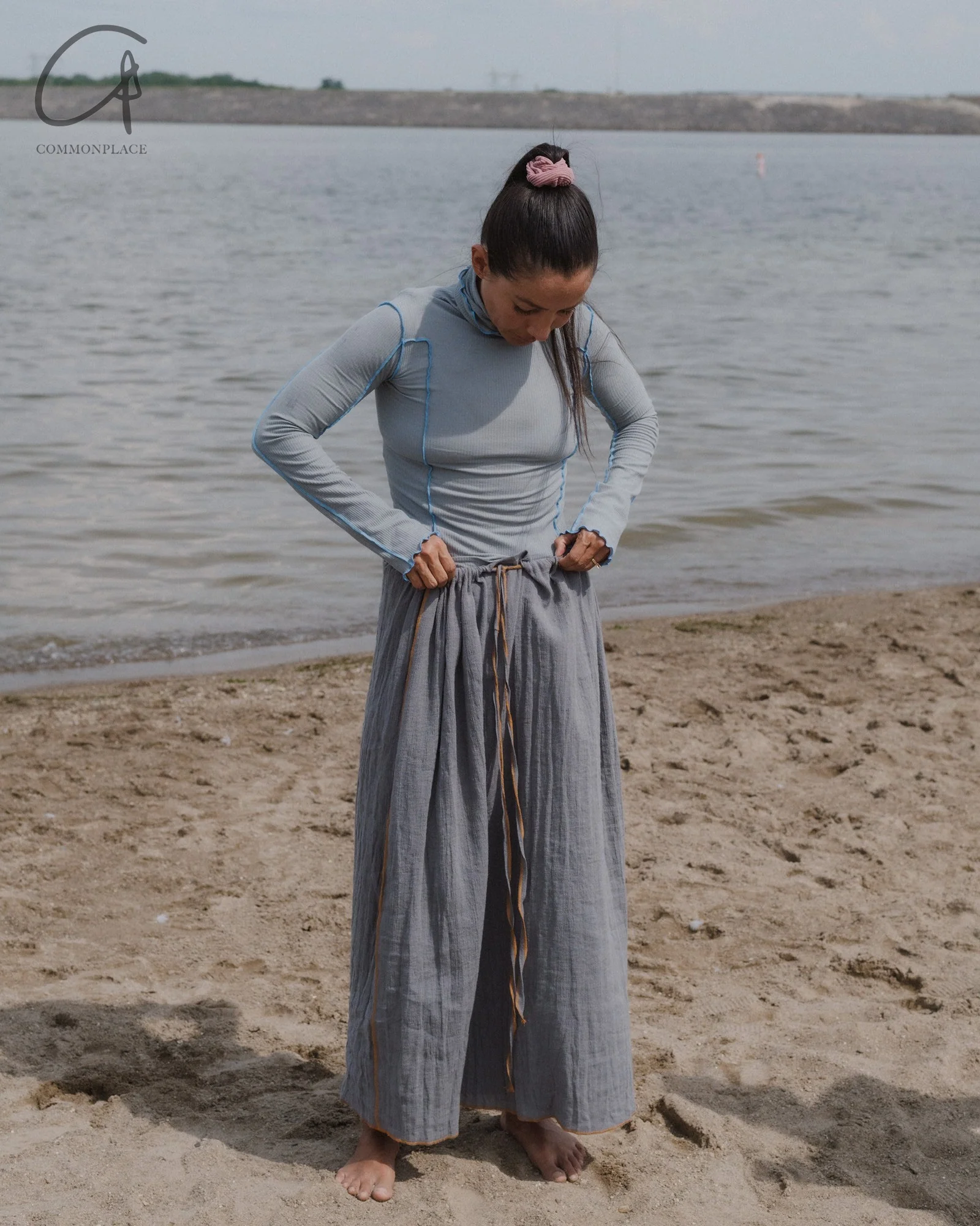 BASERANGE 25 Early Spring MAX Skirt France BAS-SKMX-LC-SP25-HH BAYON GREY (YELLOW) - Image 18