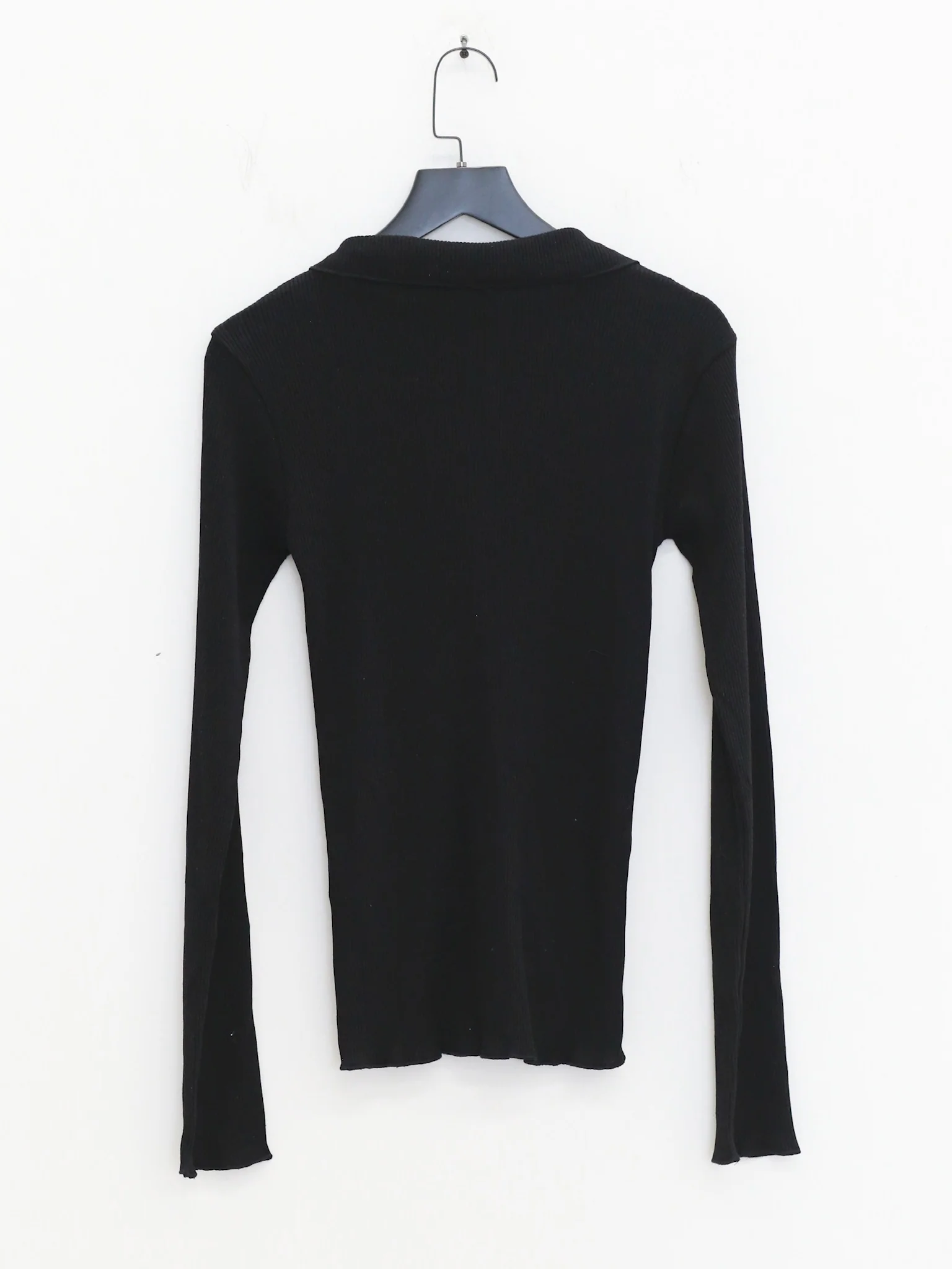 BASERANGE 25 Fall/Winter ISO SHIRT Long-Sleeve T-Shirt BAS-TTIS-RCR-AU25-Black - Image 4