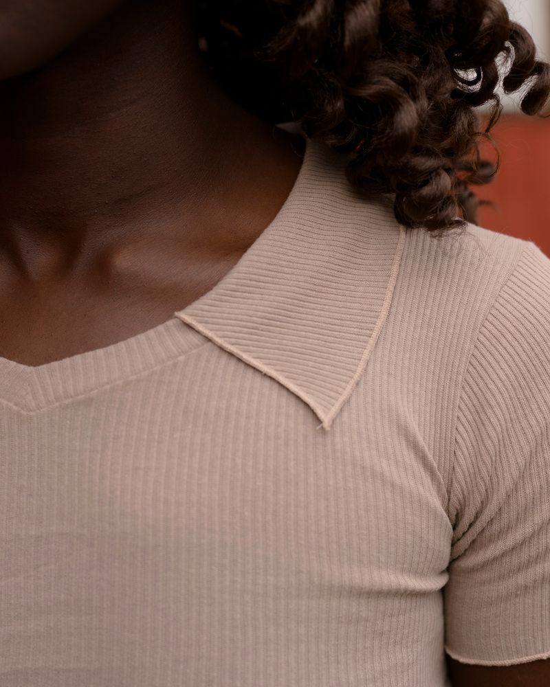BASERANGE 25 Fall/Winter ISO TOP Short-Sleeve T-Shirt BAS-TTIT-RCR-SP26-BB BRENT BROWN (TTIT-RCR-AU25) - Image 3