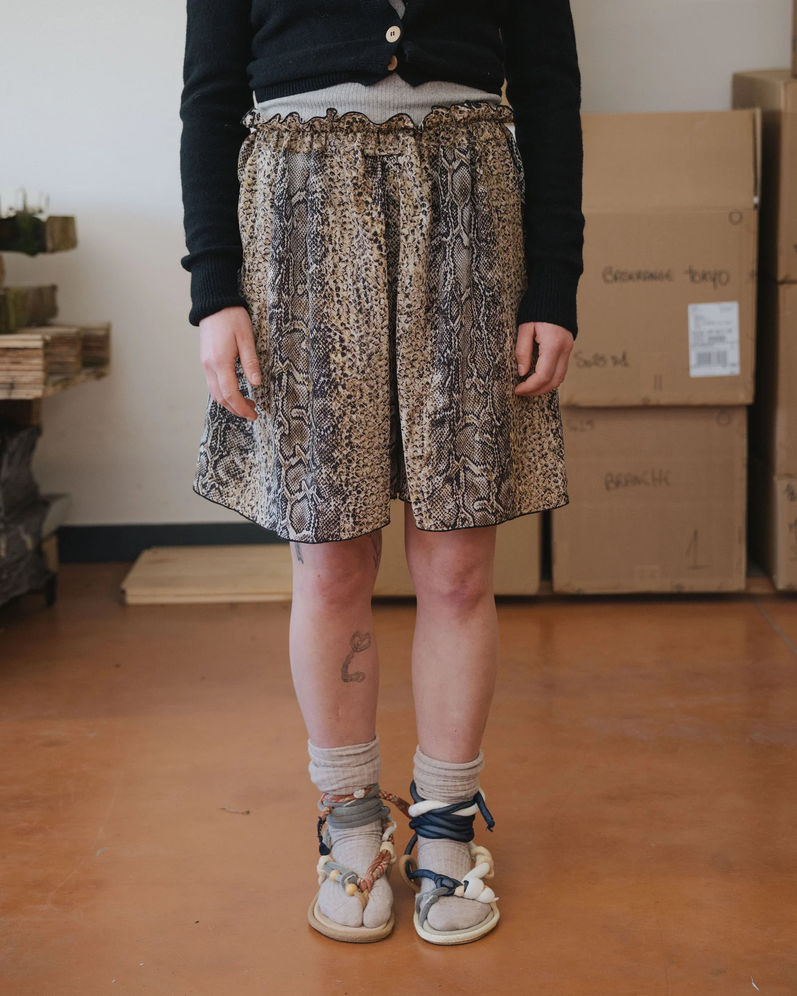 BASERANGE 25 Fall/Winter REMA Shorts, Portugal BAS-SSRE-SC-WI25-SNAKE - Image 7
