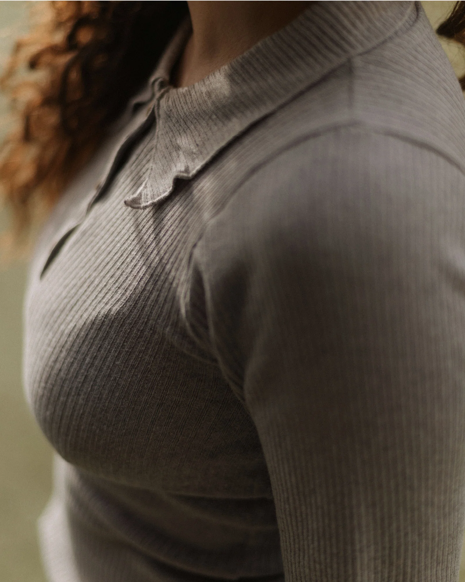 BASERANGE 25 Fall/Winter Reversible Long-Sleeve T-Shirt, France. (BAS-TTDLS-RCR-WI25-Grey Melange) - Image 6
