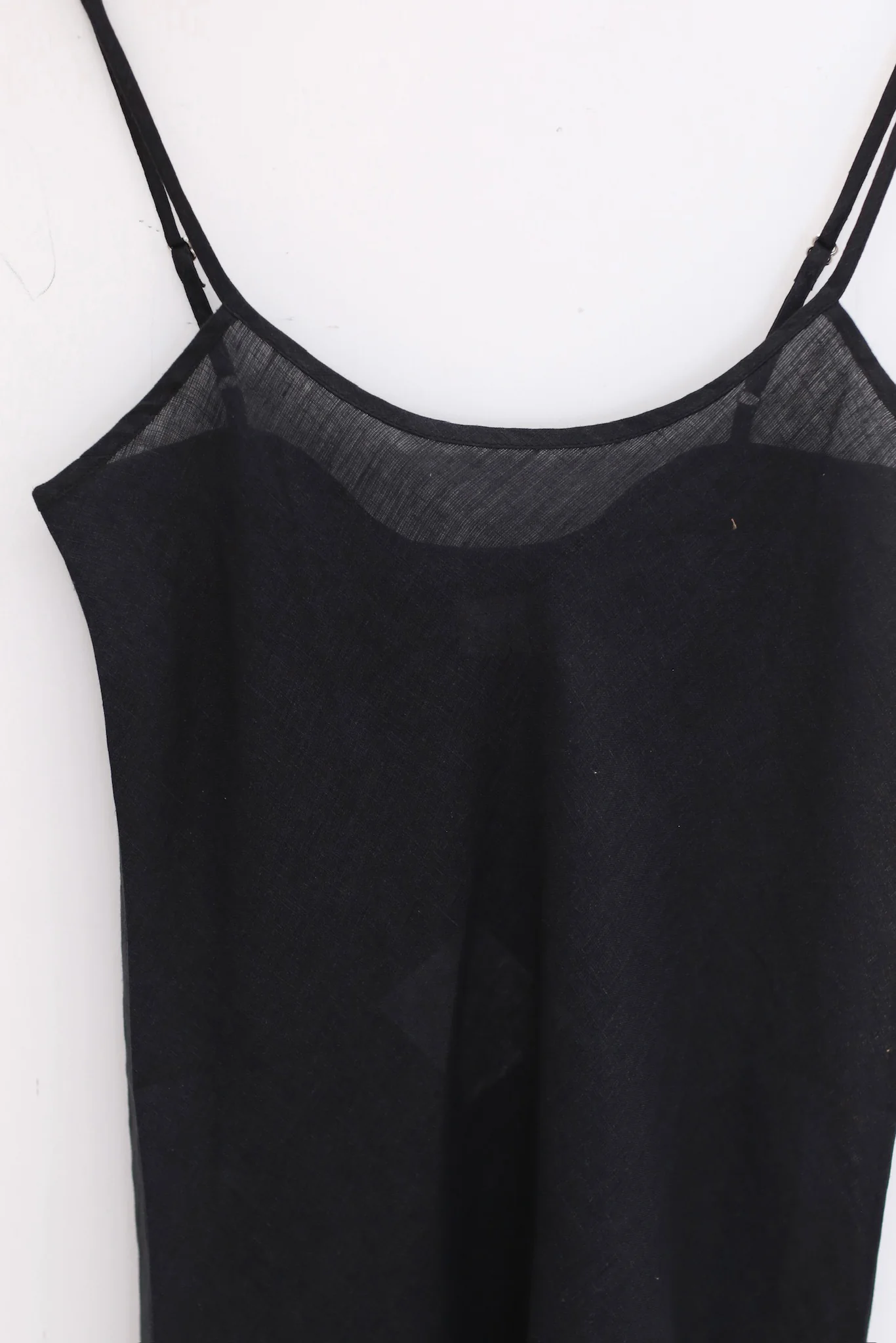 BASERANGE 25 Spring/Summer France Linen Vest Suspender BAS-TODY-SL-000-Black - Image 2