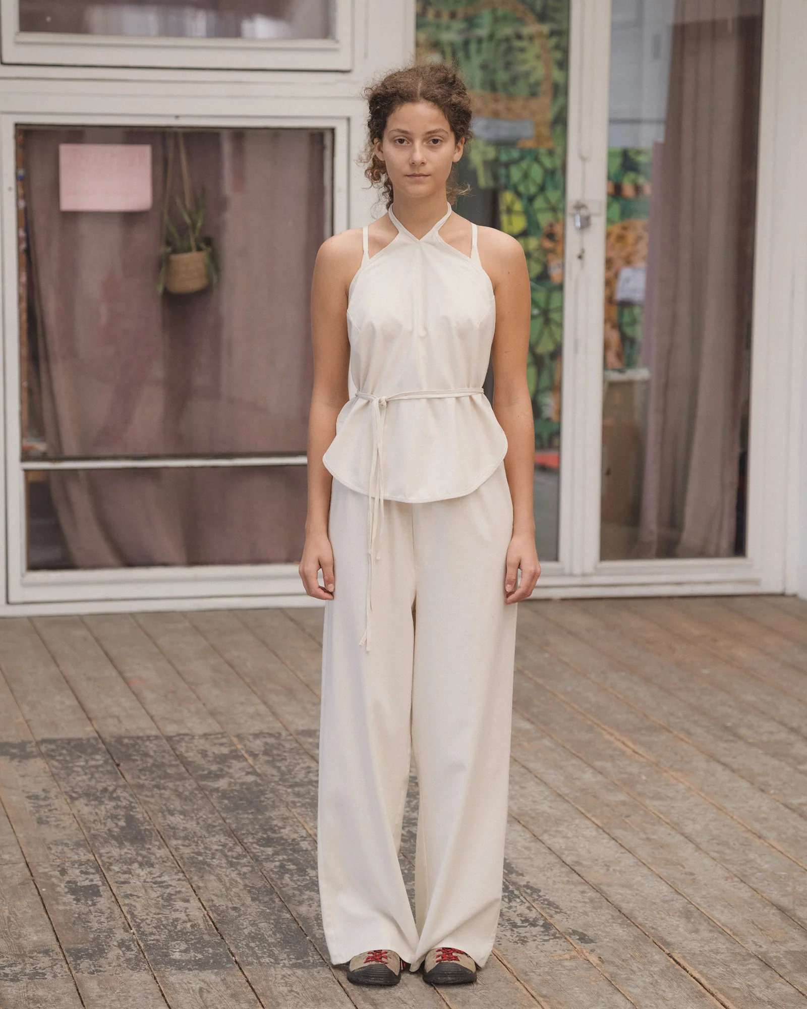 BASERANGE 25 Spring/Summer France Silk Toma Top Strap Vest Strap BAS-TOMA-WS-000-UNDYED - Image 6