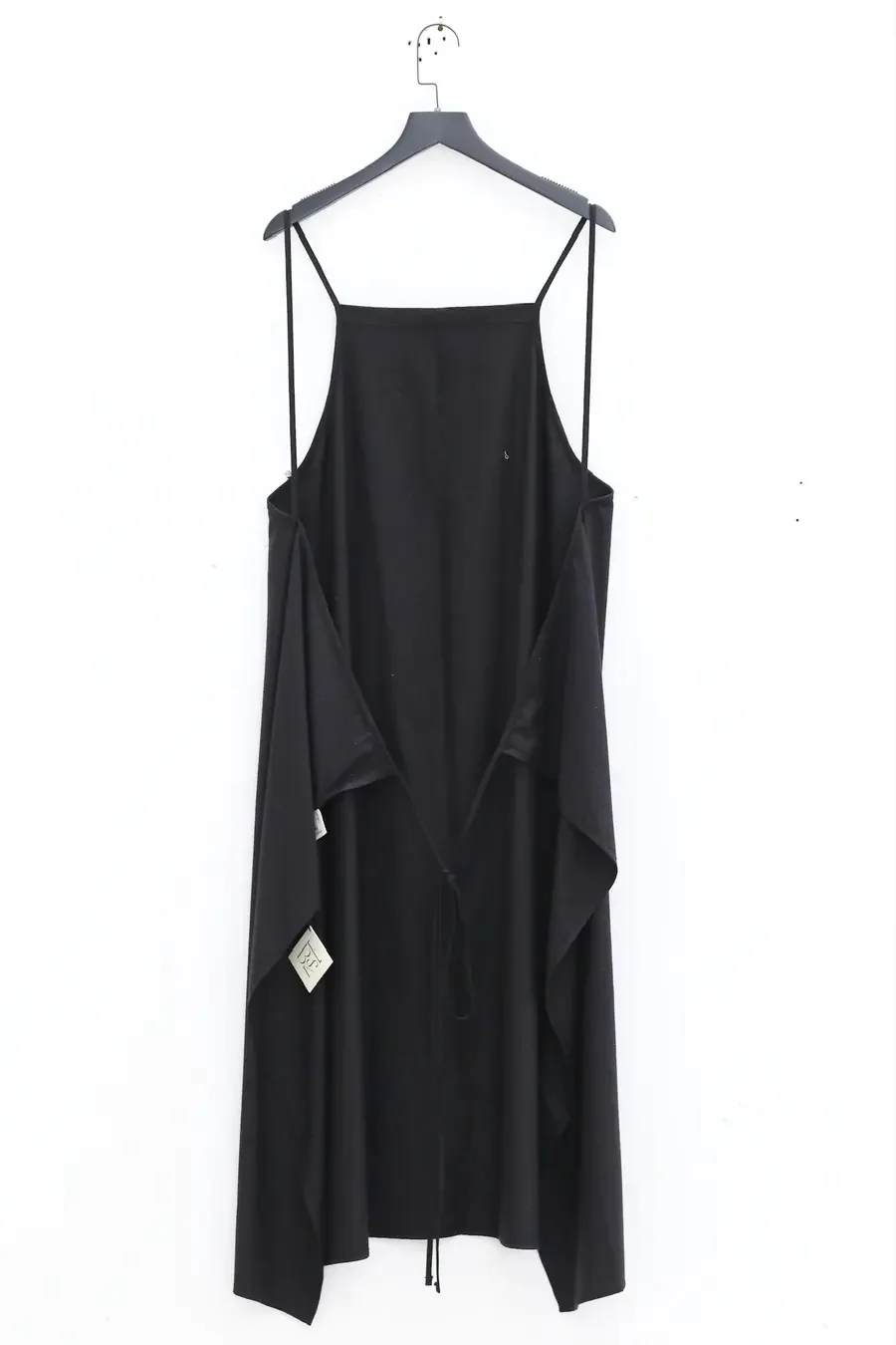 BASERANGE Apron Dress DRYU-WS-000 Black - Image 4